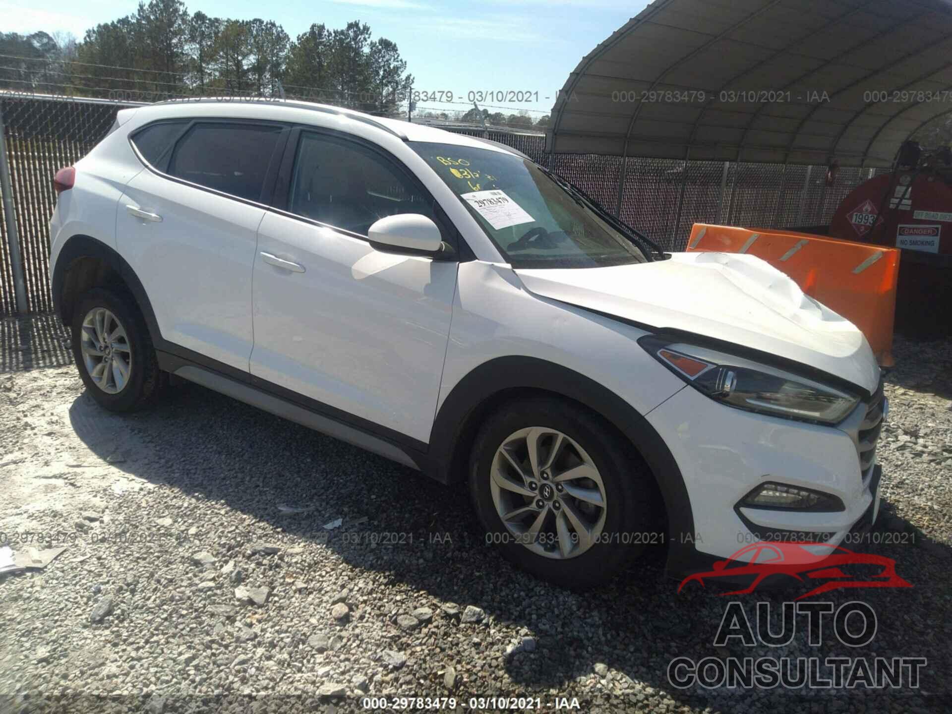 HYUNDAI TUCSON 2017 - KM8J3CA40HU586004