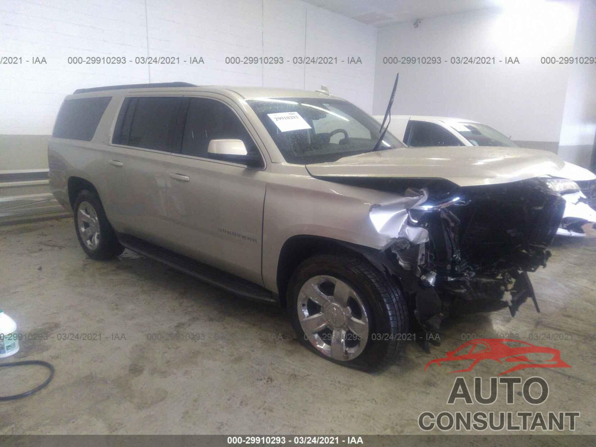 CHEVROLET SUBURBAN 2016 - 1GNSKHKC5GR262179