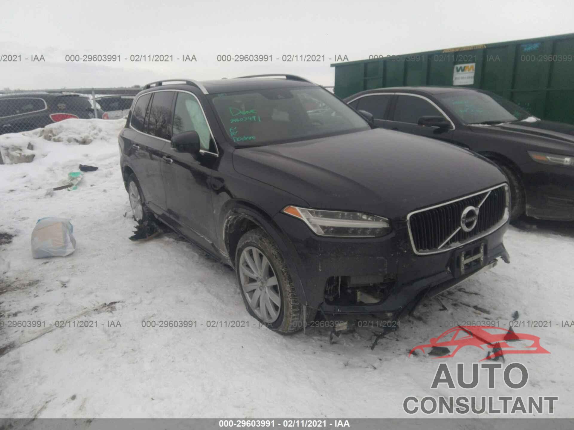 VOLVO XC90 2016 - YV4A22PK9G1015602