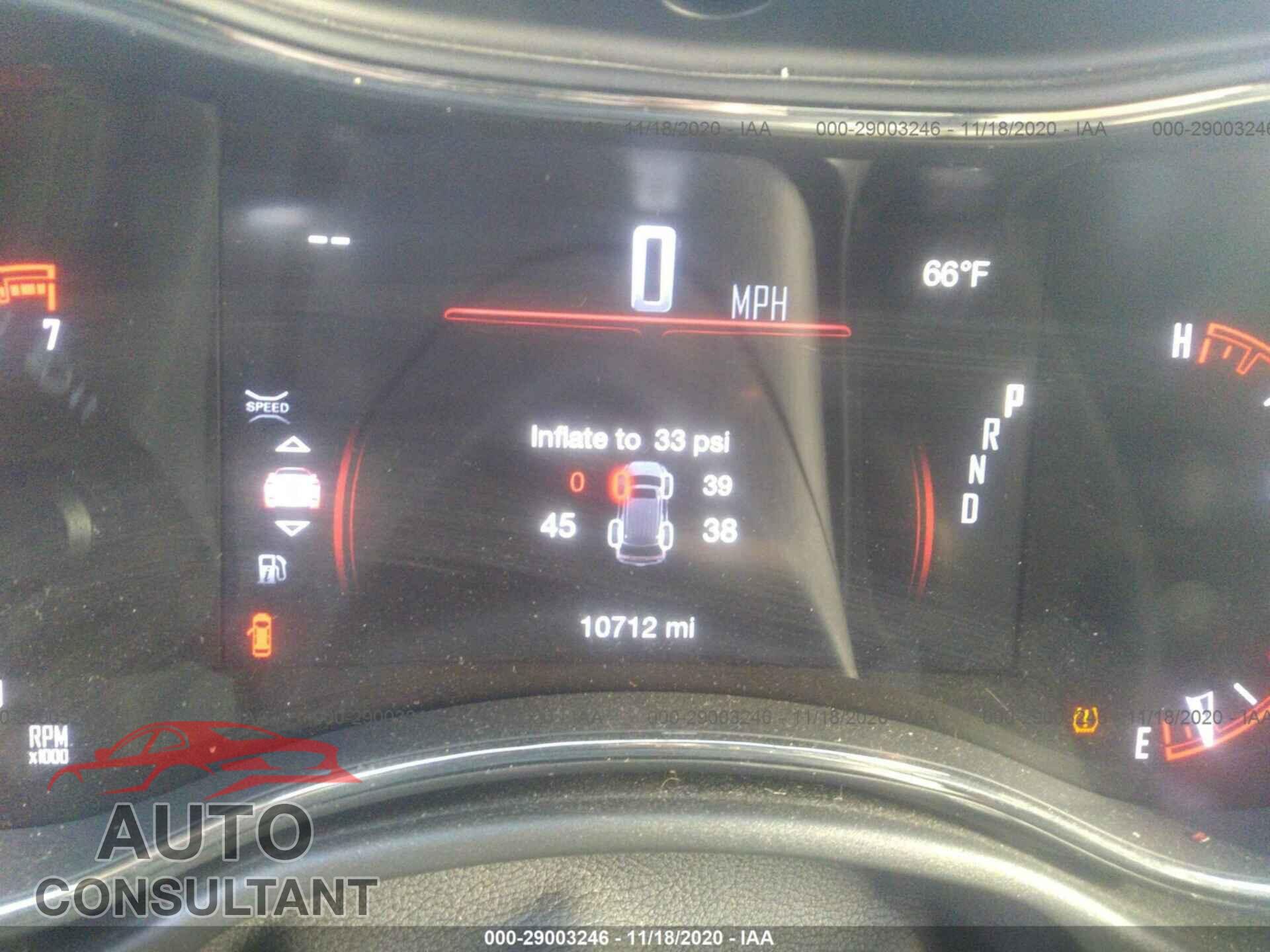 DODGE DURANGO 2020 - 1C4RDJDG4LC260509