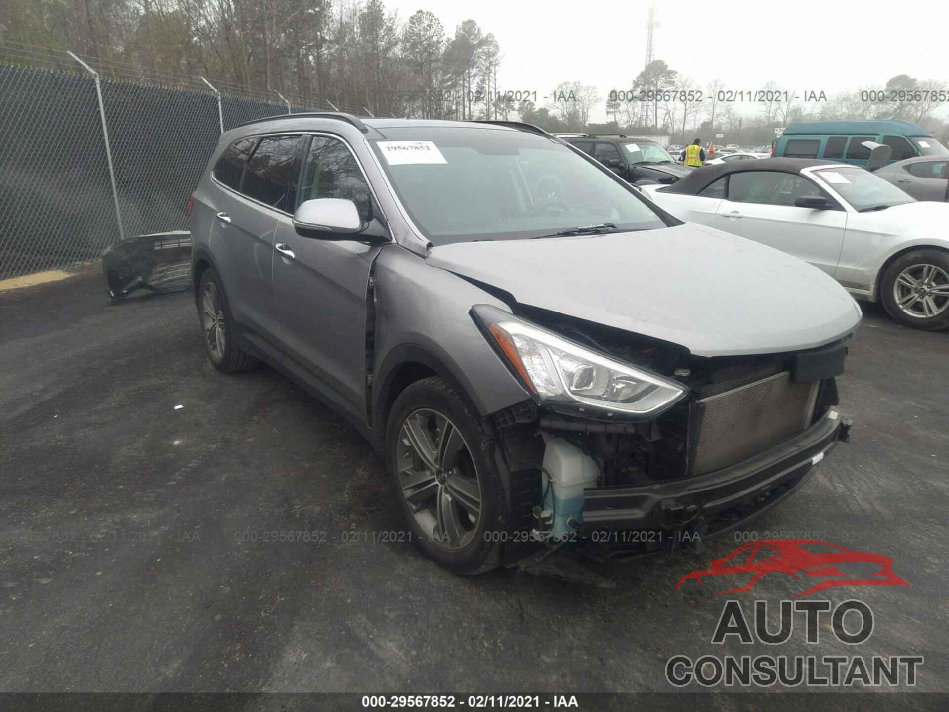 HYUNDAI SANTA FE 2016 - KM8SRDHF7GU164262