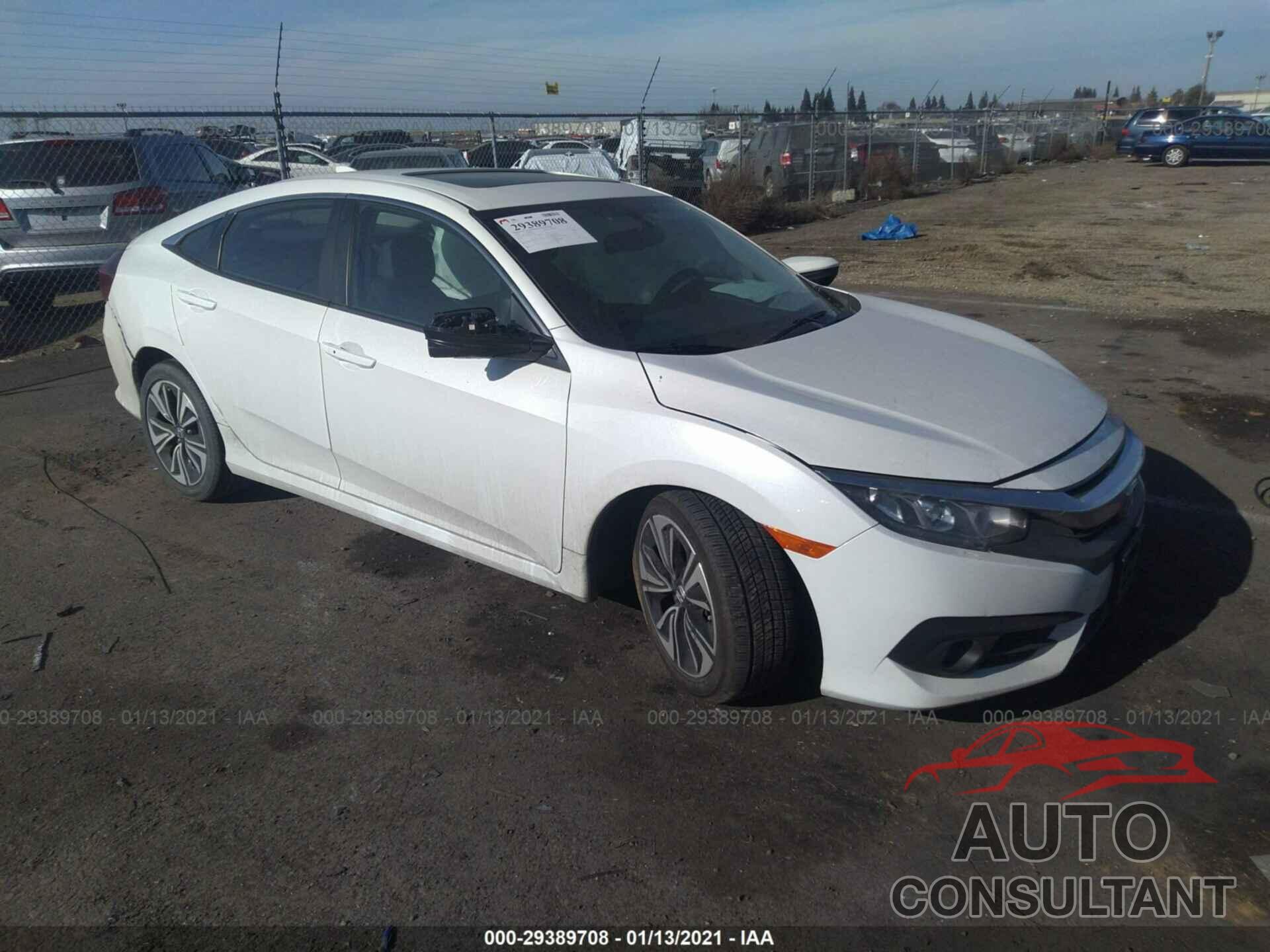 HONDA CIVIC SEDAN 2016 - 19XFC1F73GE019378