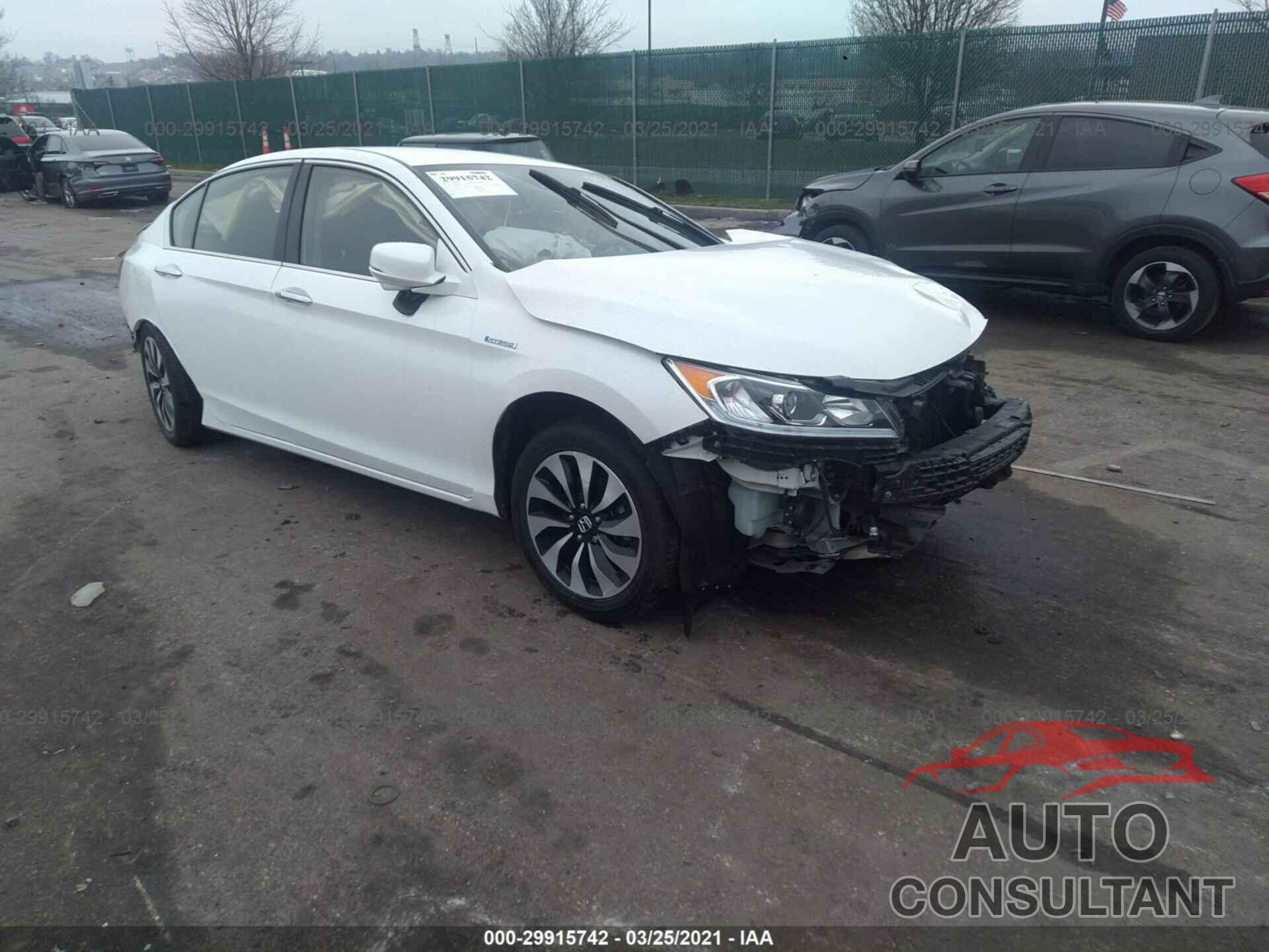 HONDA ACCORD HYBRID 2017 - JHMCR6F31HC001321