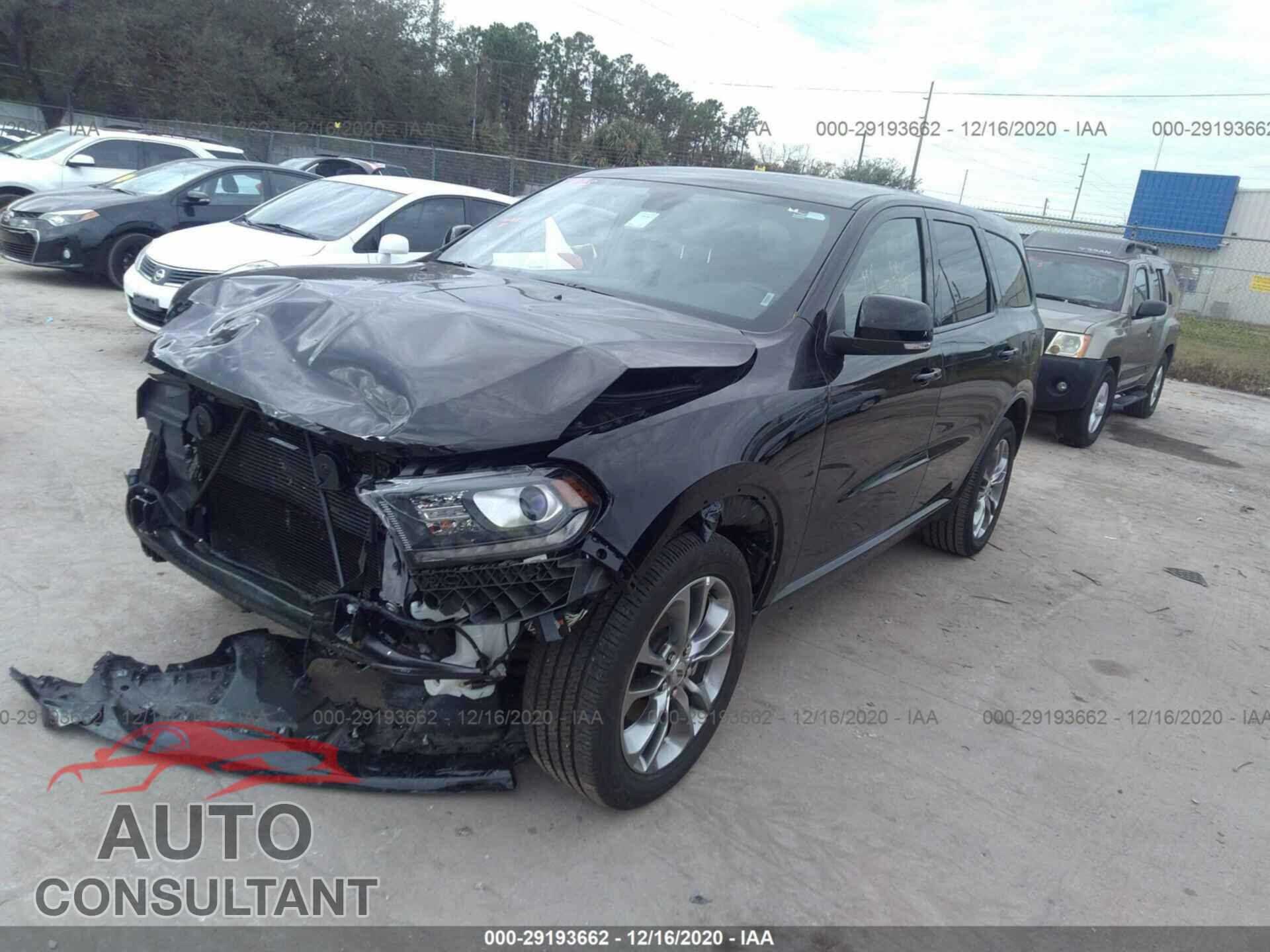 DODGE DURANGO 2020 - 1C4RDJDGXLC260384
