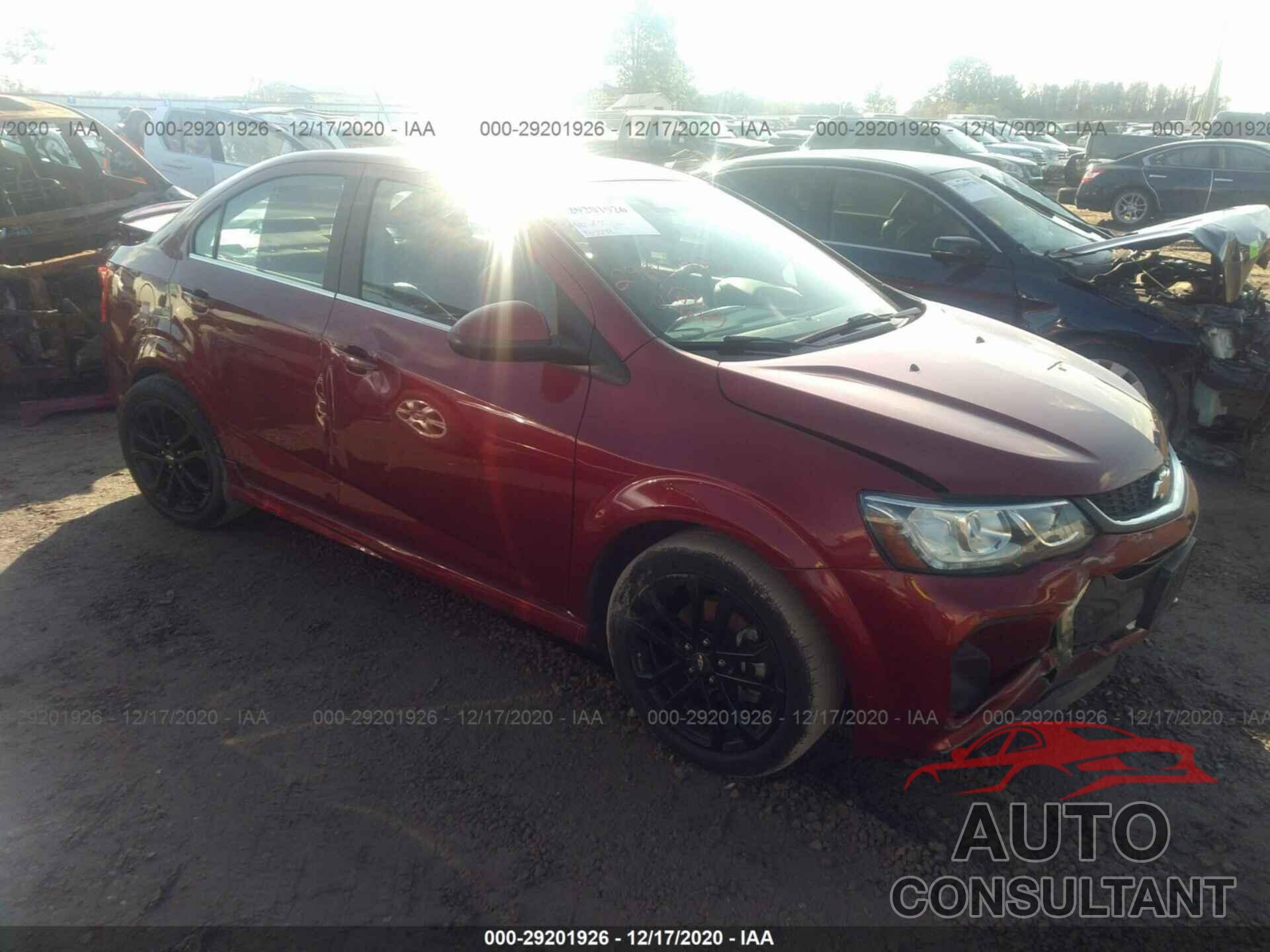 CHEVROLET SONIC 2017 - 1G1JF5SB5H4155493