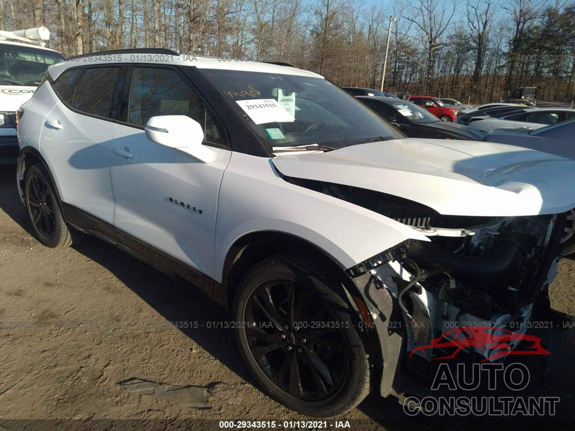 CHEVROLET BLAZER 2019 - 3GNKBERS2KS667997