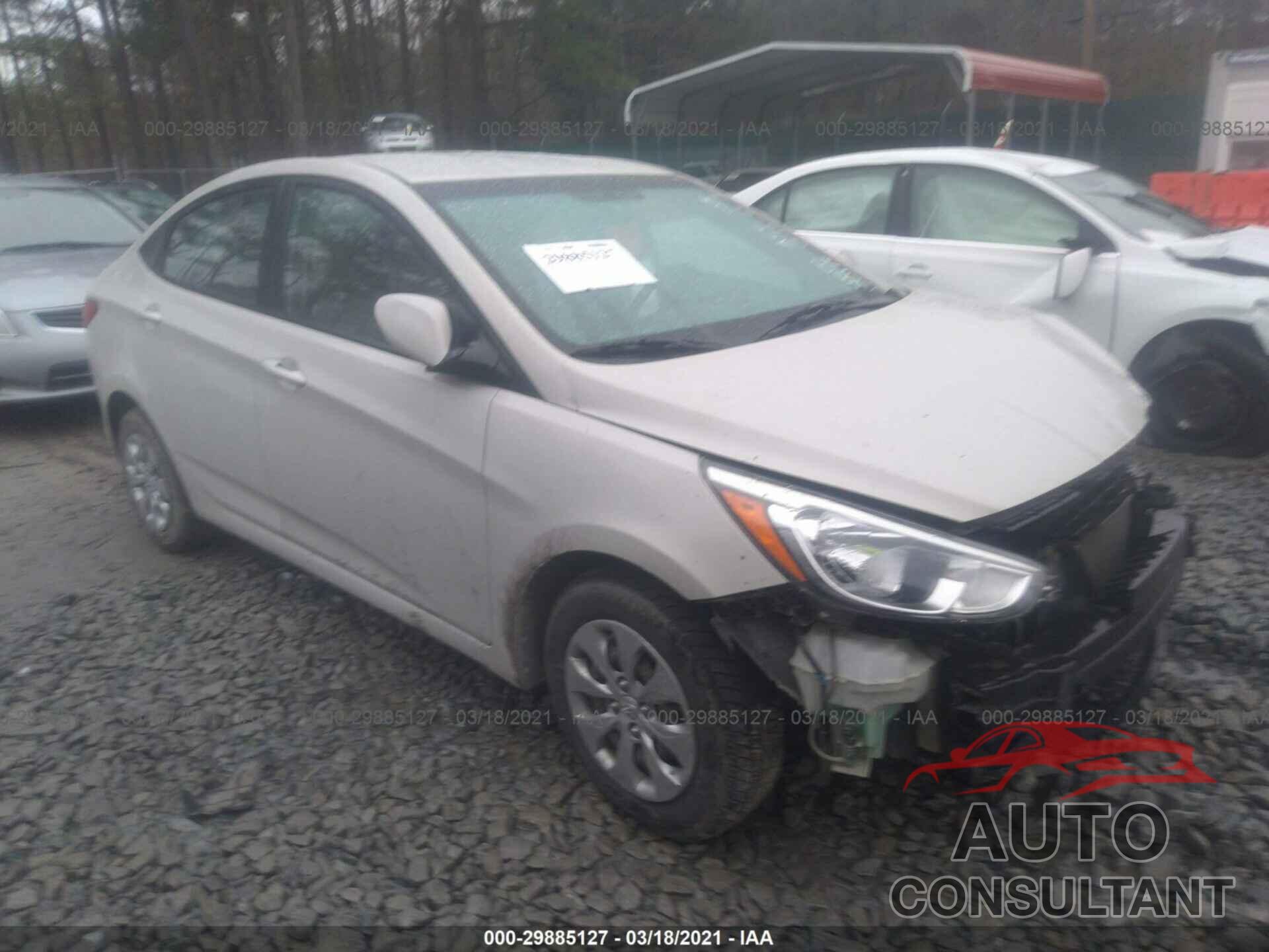 HYUNDAI ACCENT 2016 - KMHCT4AE7GU020900