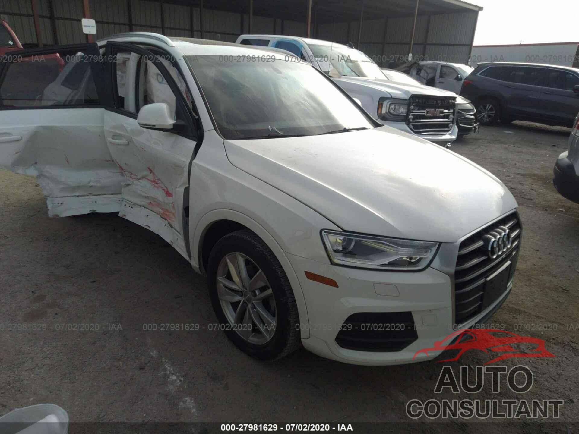 AUDI Q3 2017 - WA1BCCFS2HR015918