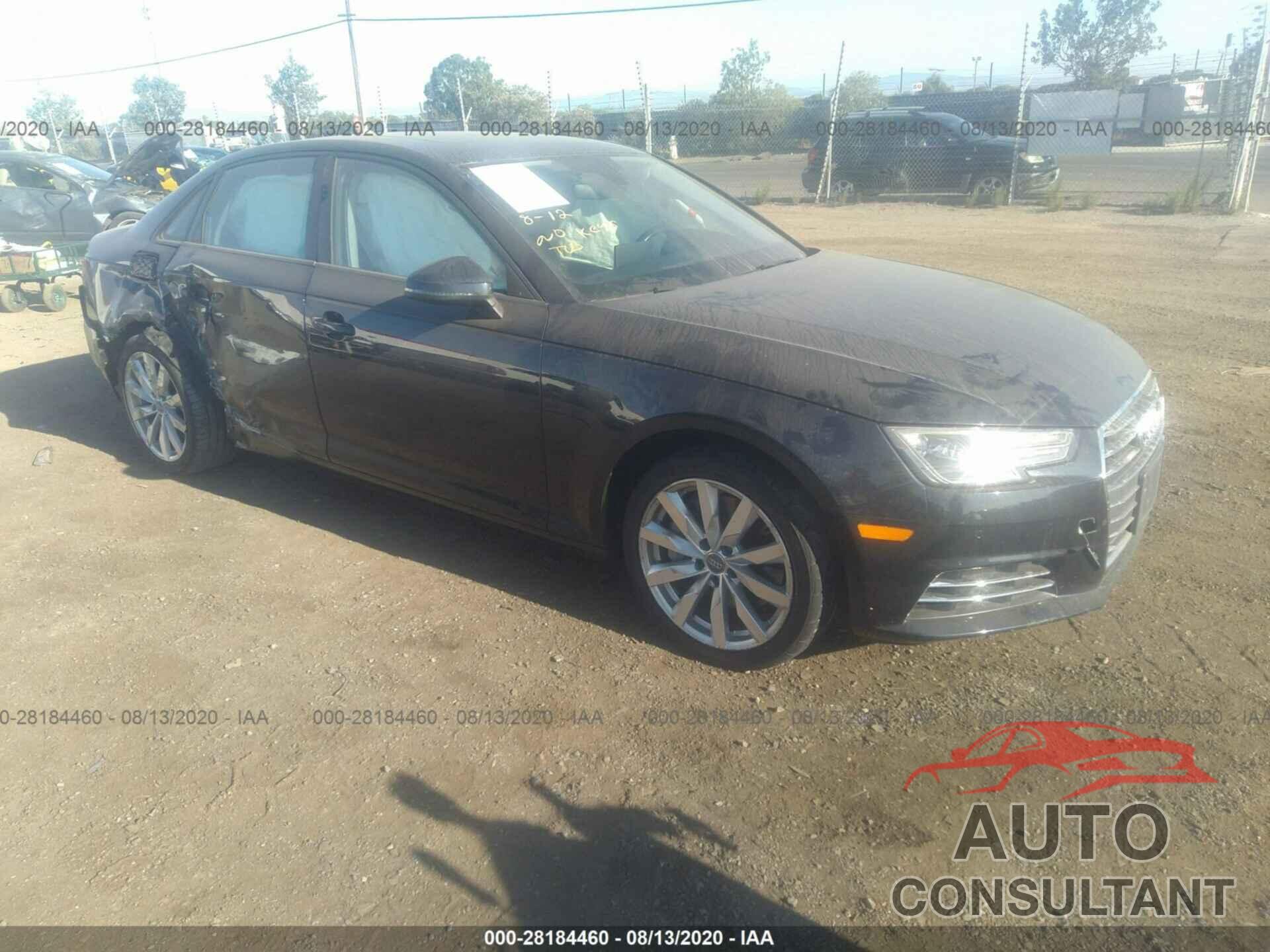 AUDI A4 2017 - WAUGNAF47HN001156