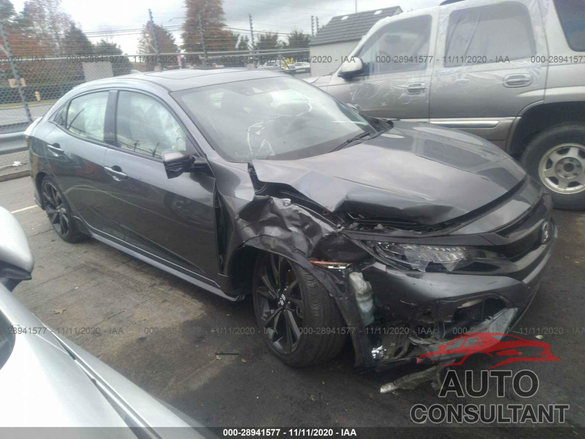 HONDA CIVIC HATCHBACK 2018 - SHHFK7H90JU220854