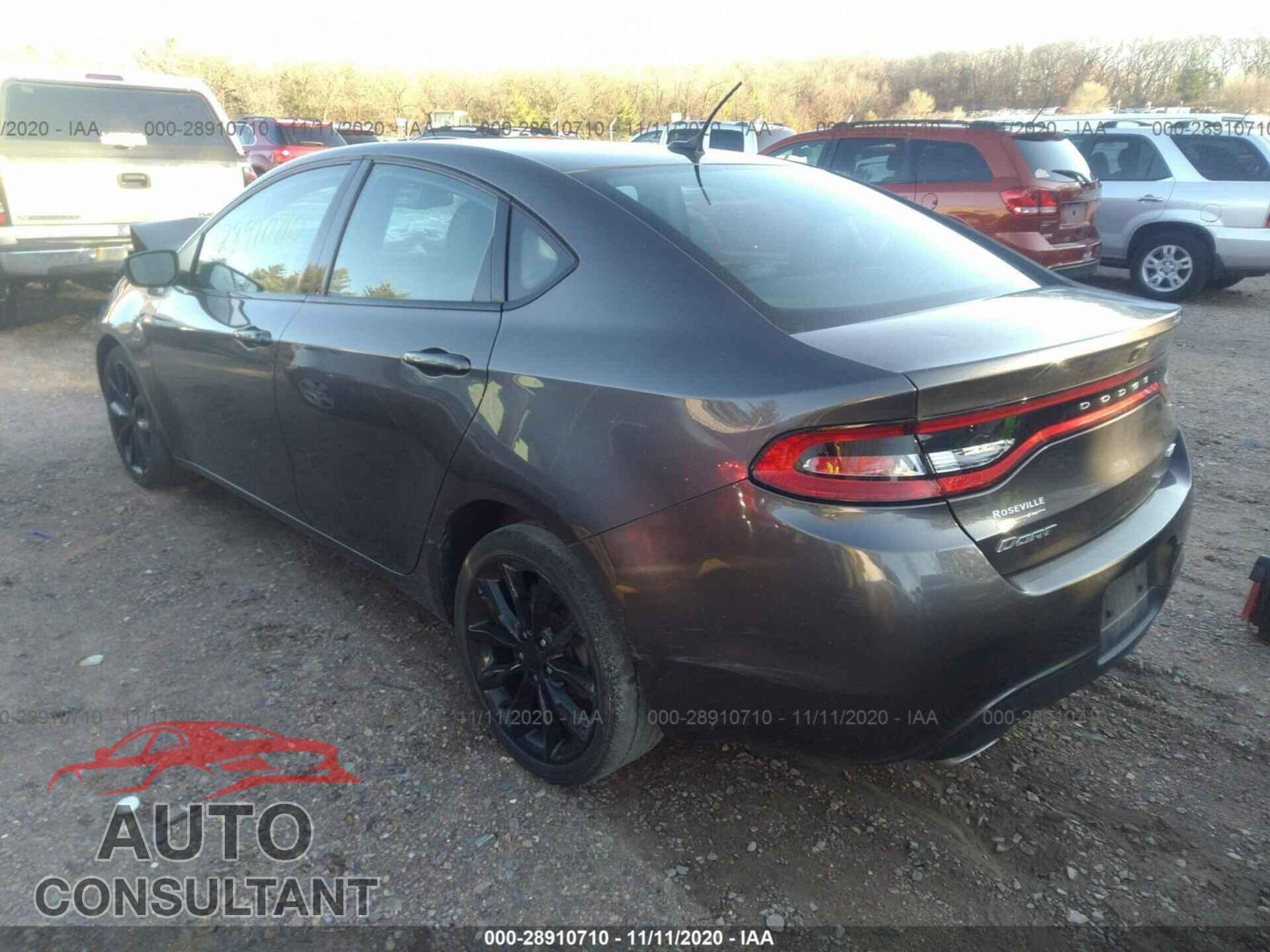 DODGE DART 2016 - 1C3CDFEB6GD741470