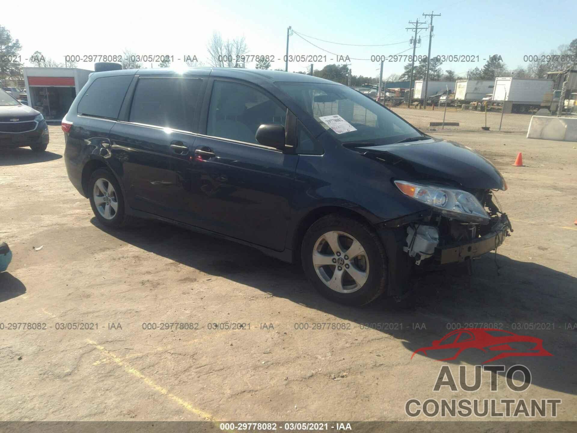 TOYOTA SIENNA 2019 - 5TDZZ3DC0KS004228