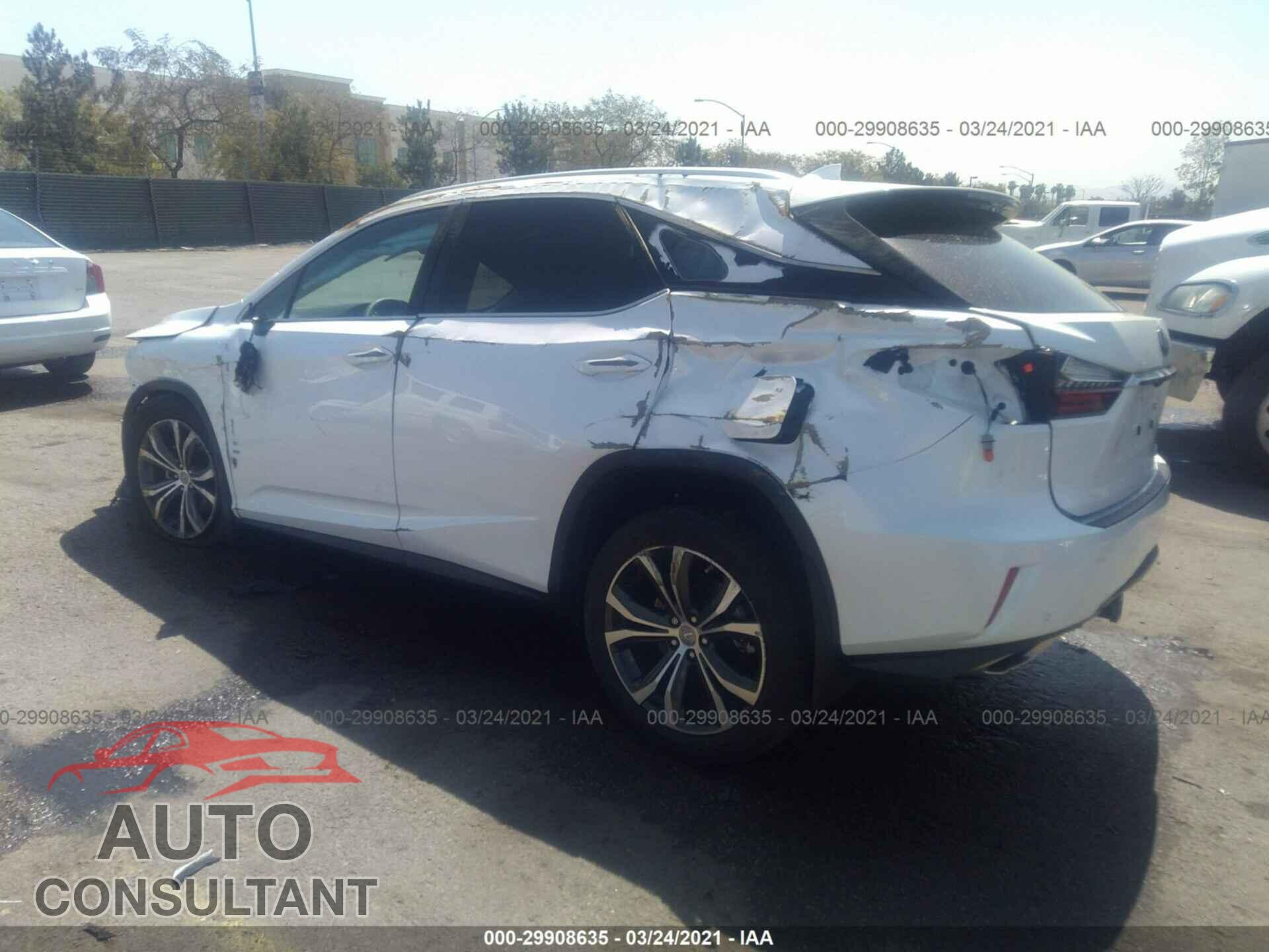 LEXUS RX 2017 - 2T2ZZMCA7HC082766