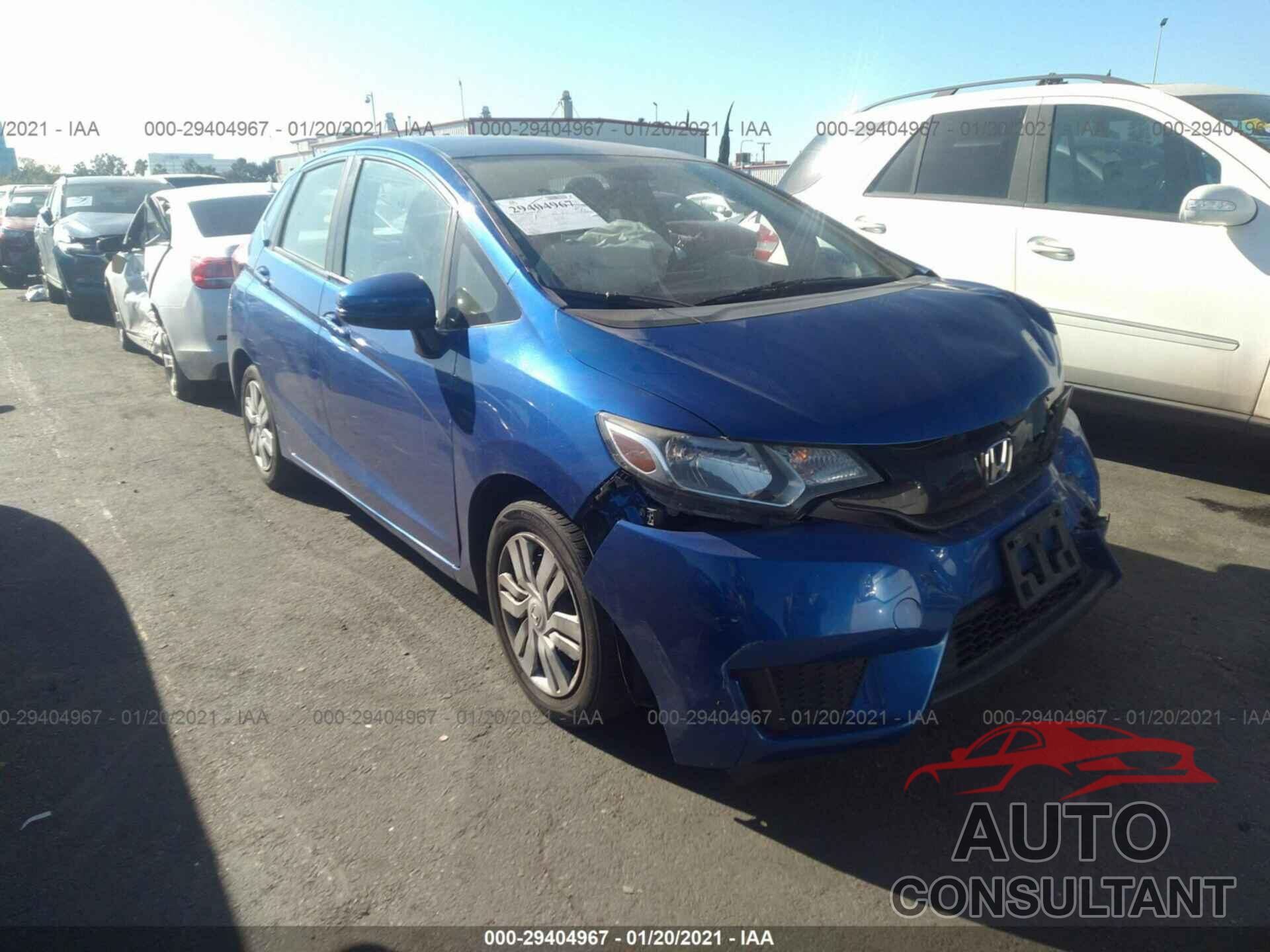 HONDA FIT 2016 - JHMGK5H52GX008140