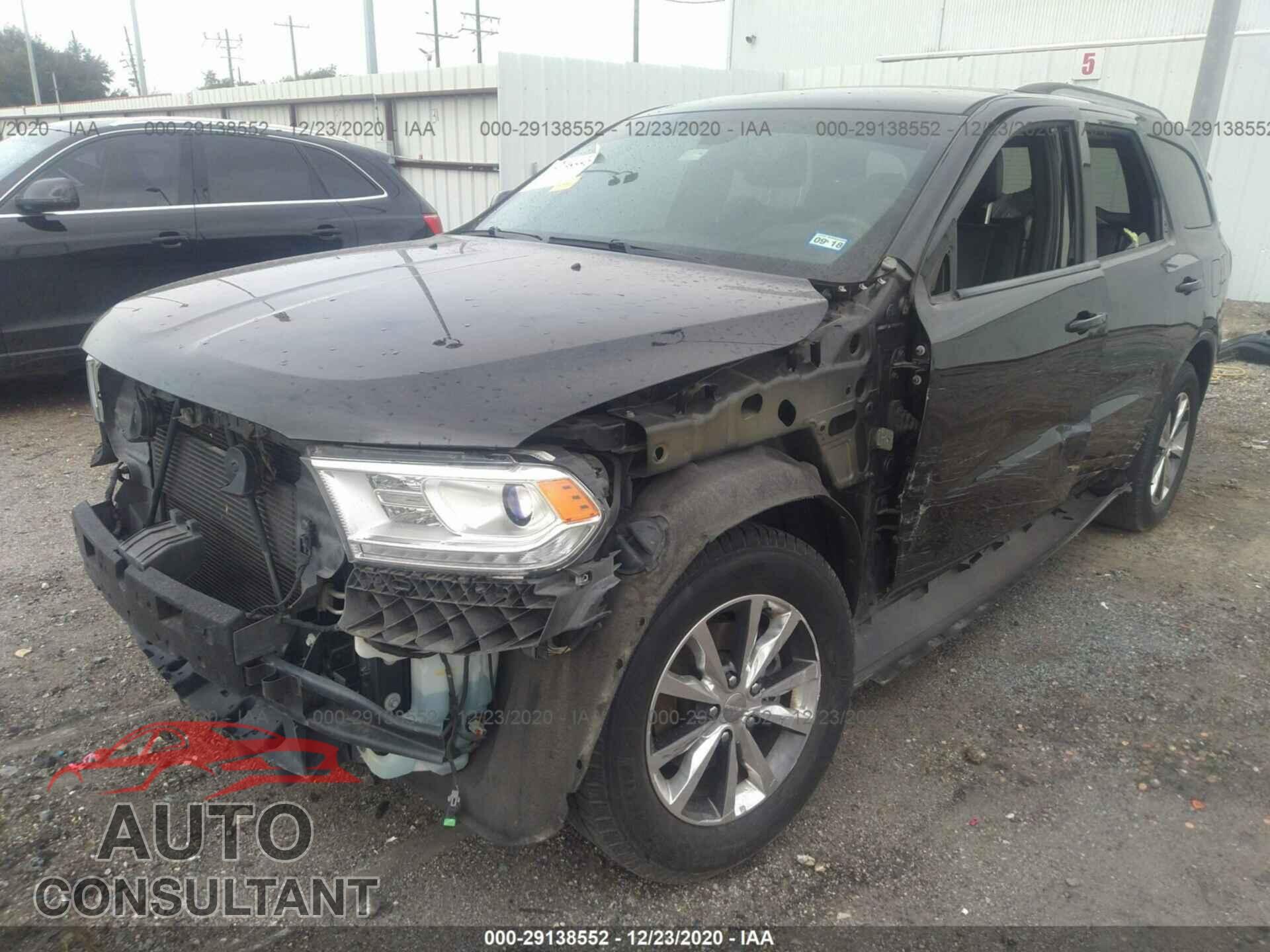 DODGE DURANGO 2016 - 1C4RDHDG9GC330634