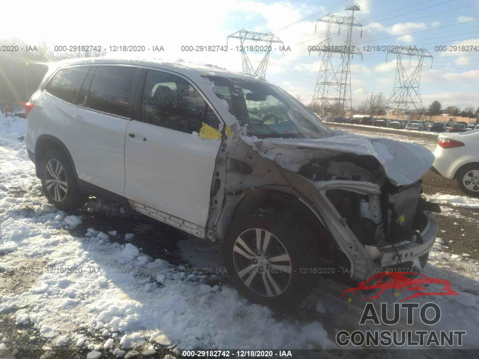 HONDA PILOT 2016 - 5FNYF6H6XGB030180