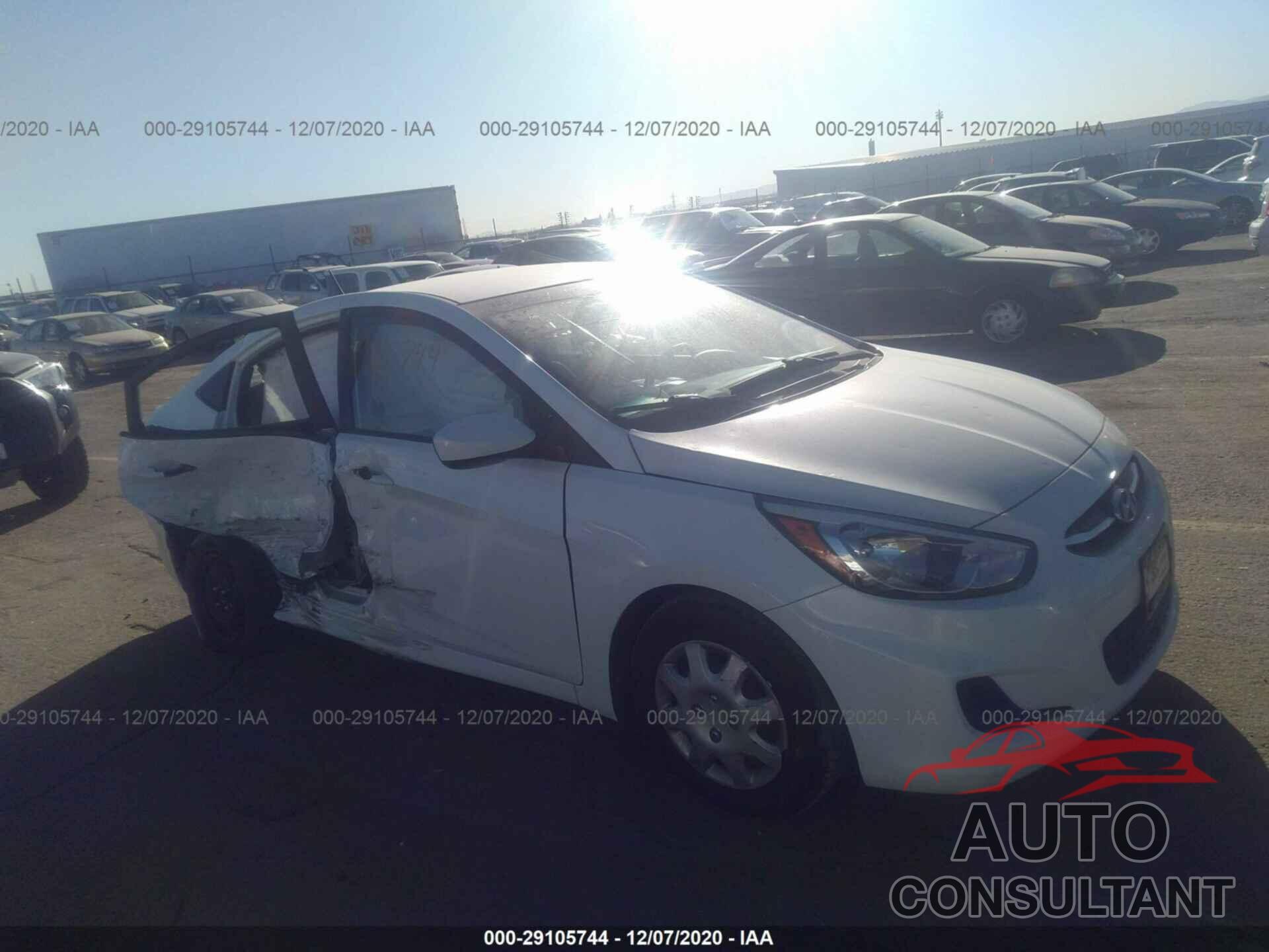 HYUNDAI ACCENT 2017 - KMHCT4AE6HU232494