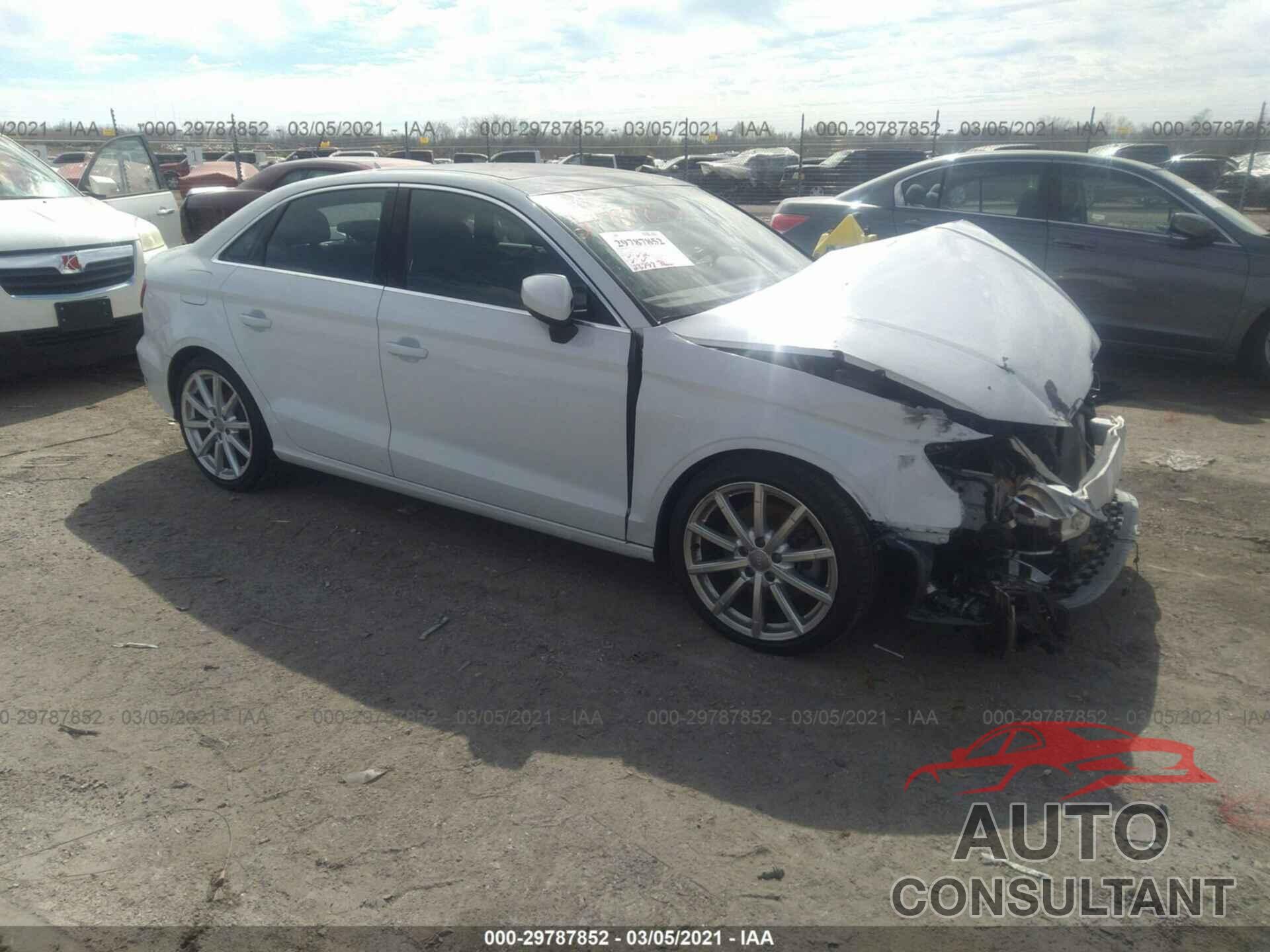 AUDI A3 2016 - WAUE8GFF0G1117999