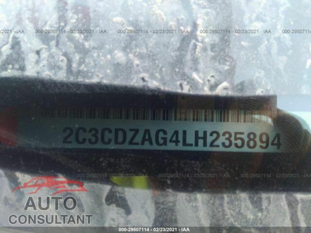 DODGE CHALLENGER 2020 - 2C3CDZAG4LH235894