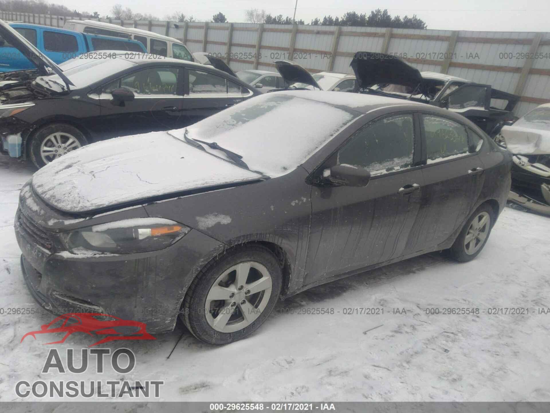 DODGE DART 2016 - 1C3CDFBB7GD727856