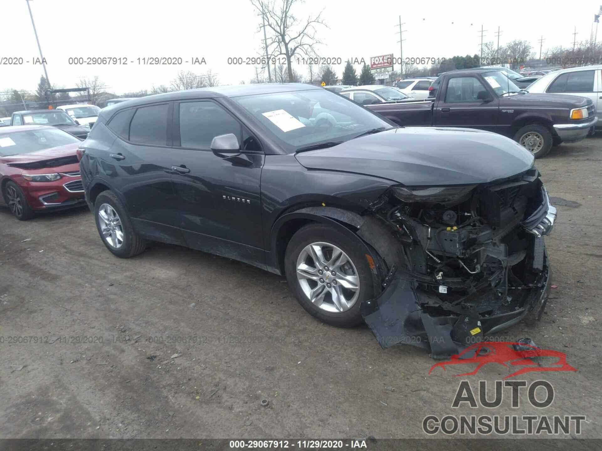 CHEVROLET BLAZER 2019 - 3GNKBBRA3KS672065