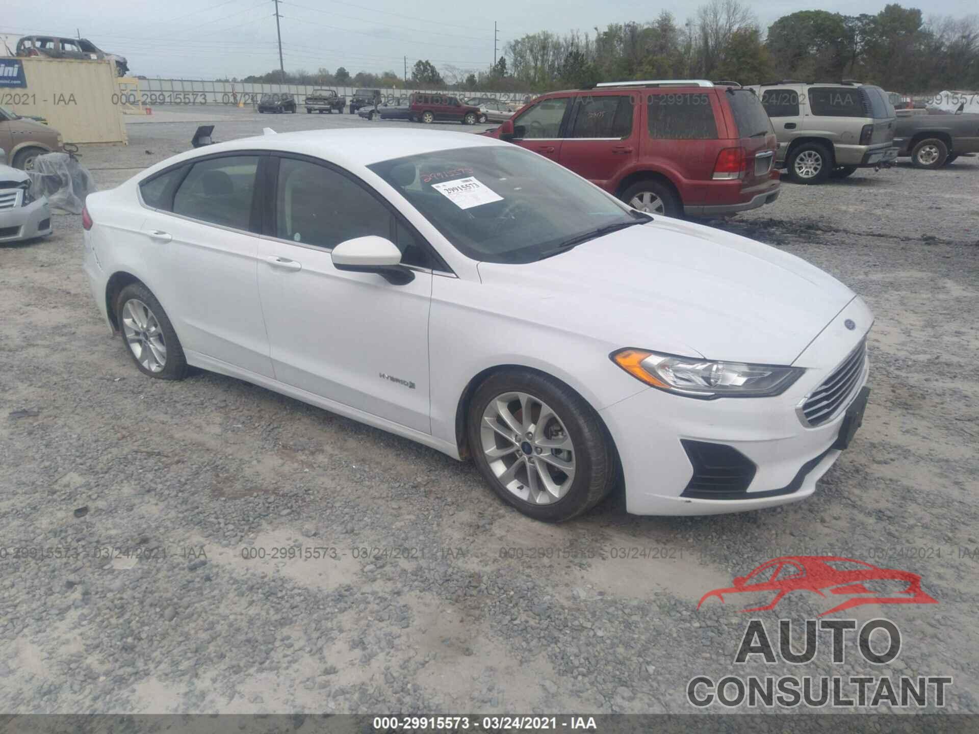 FORD FUSION HYBRID 2019 - 3FA6P0LU6KR220899