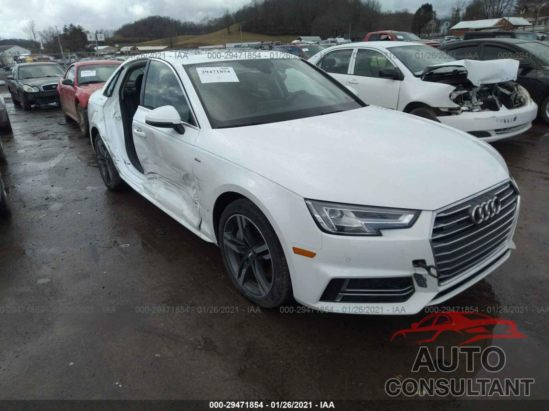 AUDI A4 2017 - WAUENAF47HN028042