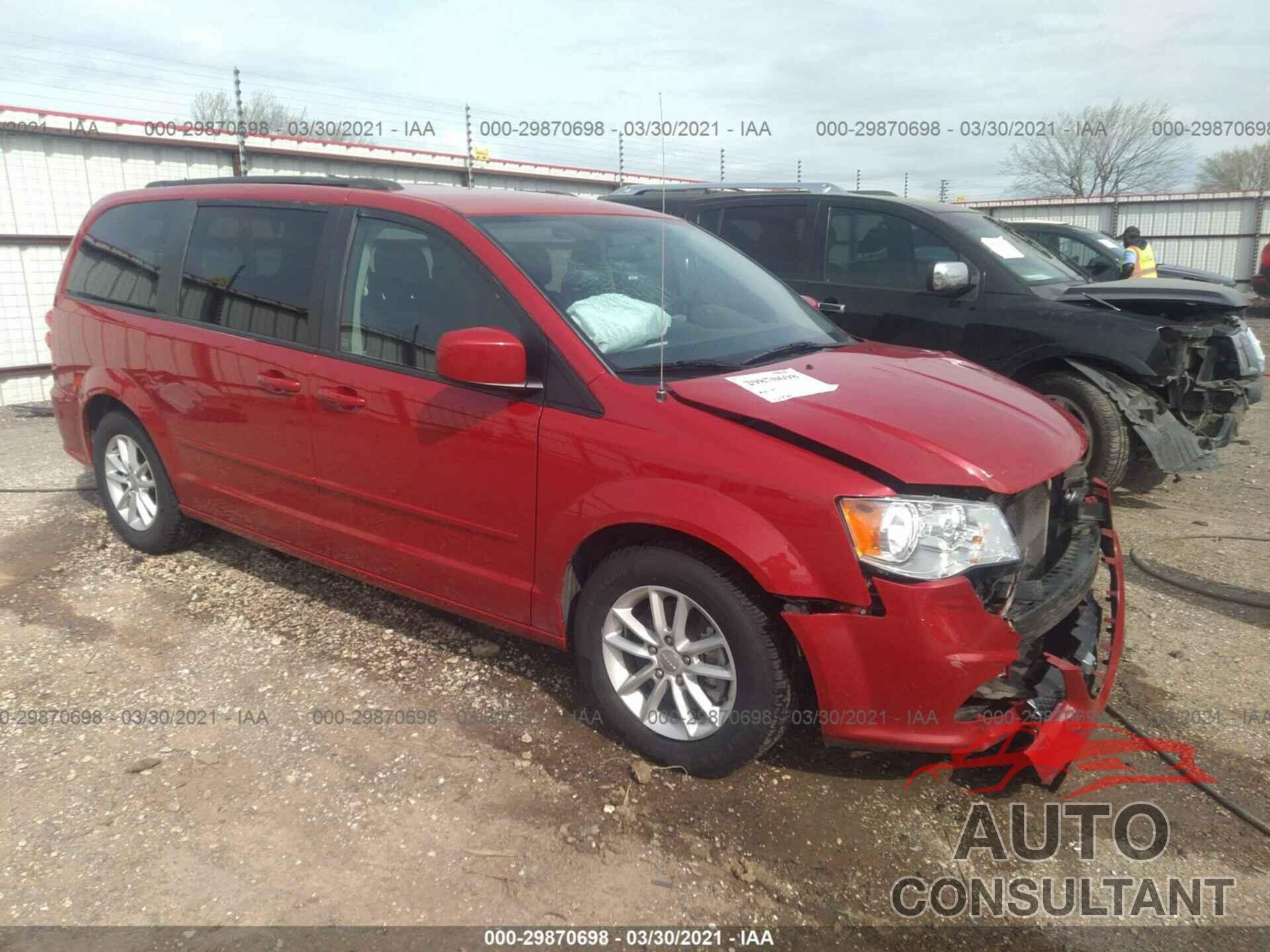DODGE GRAND CARAVAN 2016 - 2C4RDGCG8GR181118