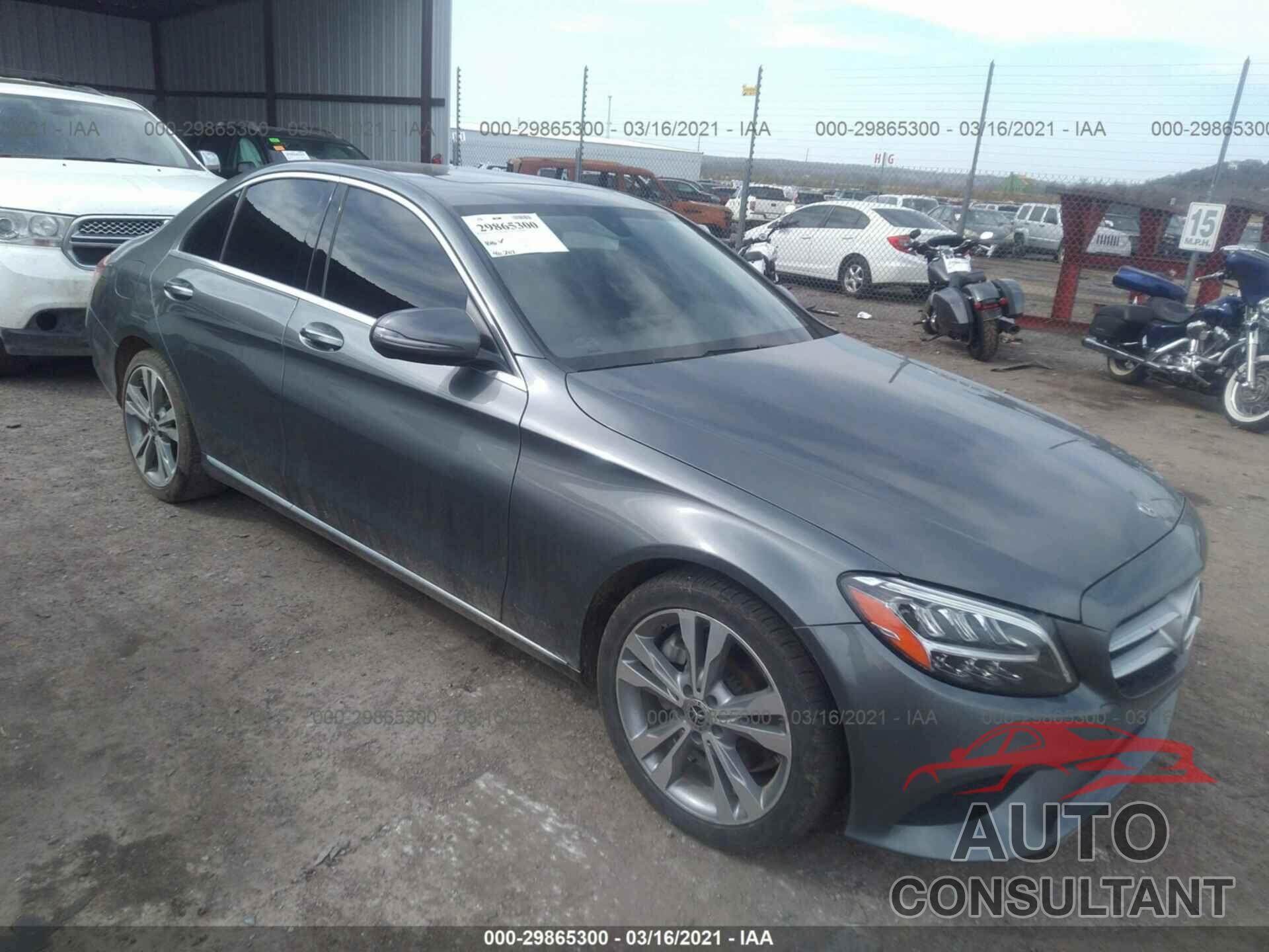 MERCEDES-BENZ C-CLASS 2020 - 55SWF8DB1LU324534