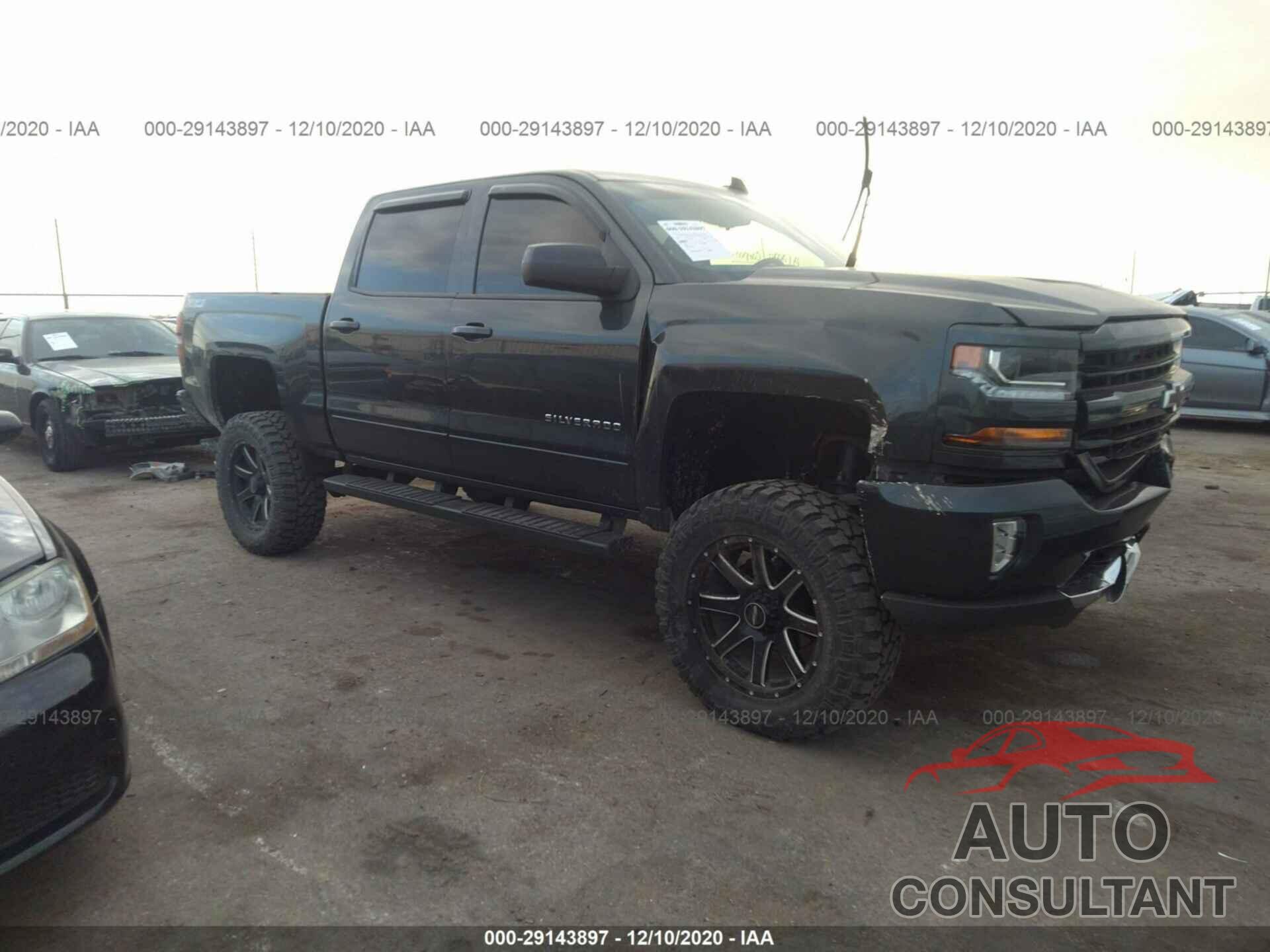 CHEVROLET SILVERADO 1500 2017 - 3GCUKREC1HG229393