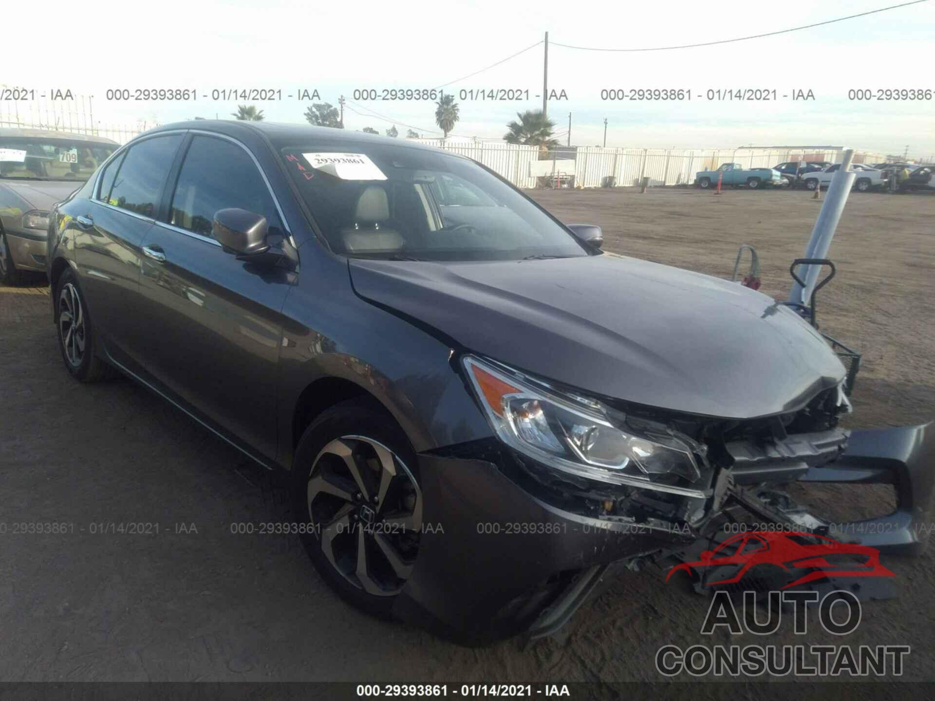 HONDA ACCORD SEDAN 2017 - 1HGCR2F96HA256428