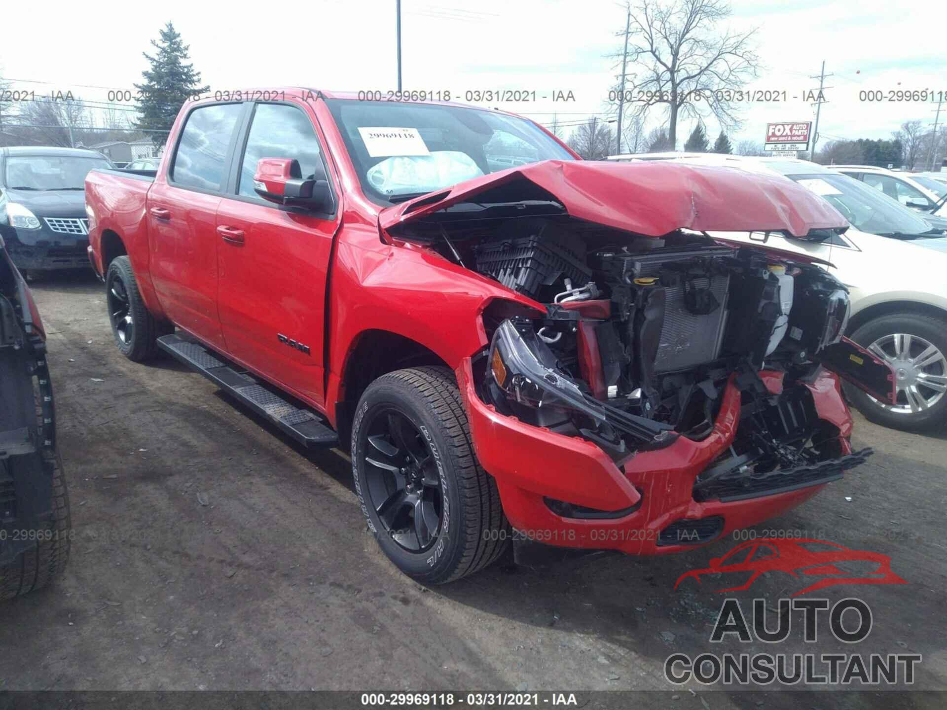 RAM 1500 2020 - 1C6SRFFT5LN347857