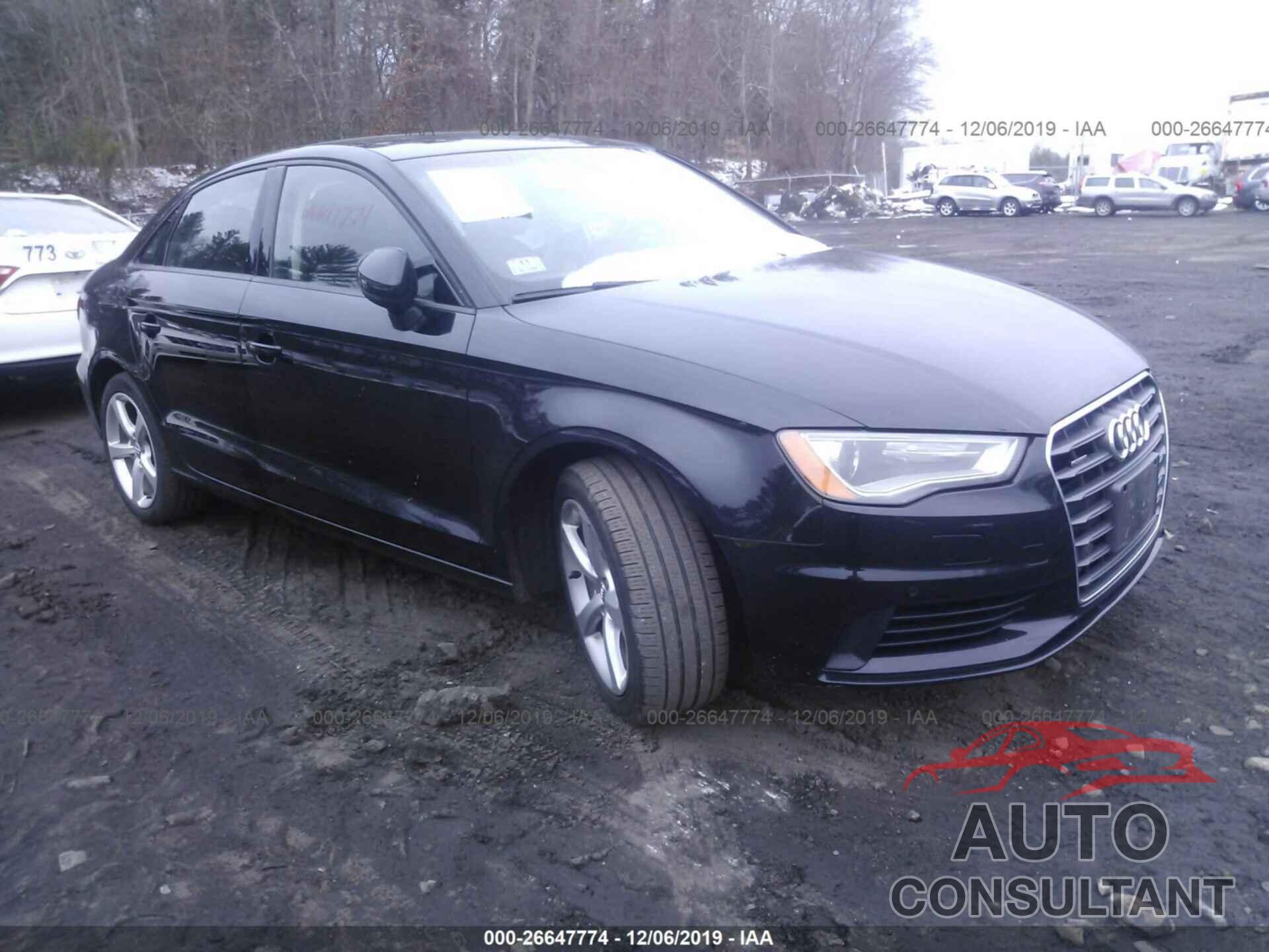 AUDI A3 2016 - WAUB8GFF7G1020933