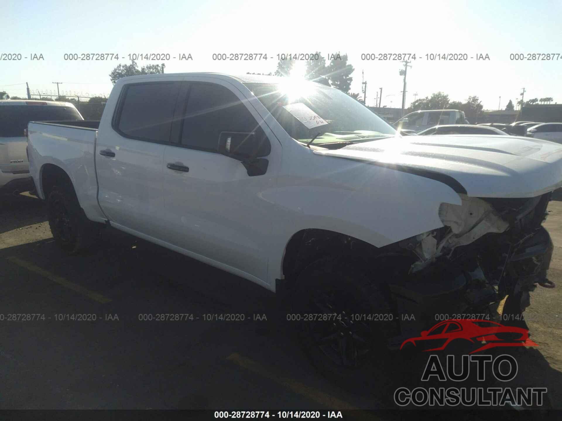 CHEVROLET SILVERADO 1500 2019 - 1GCPYFED8KZ213430