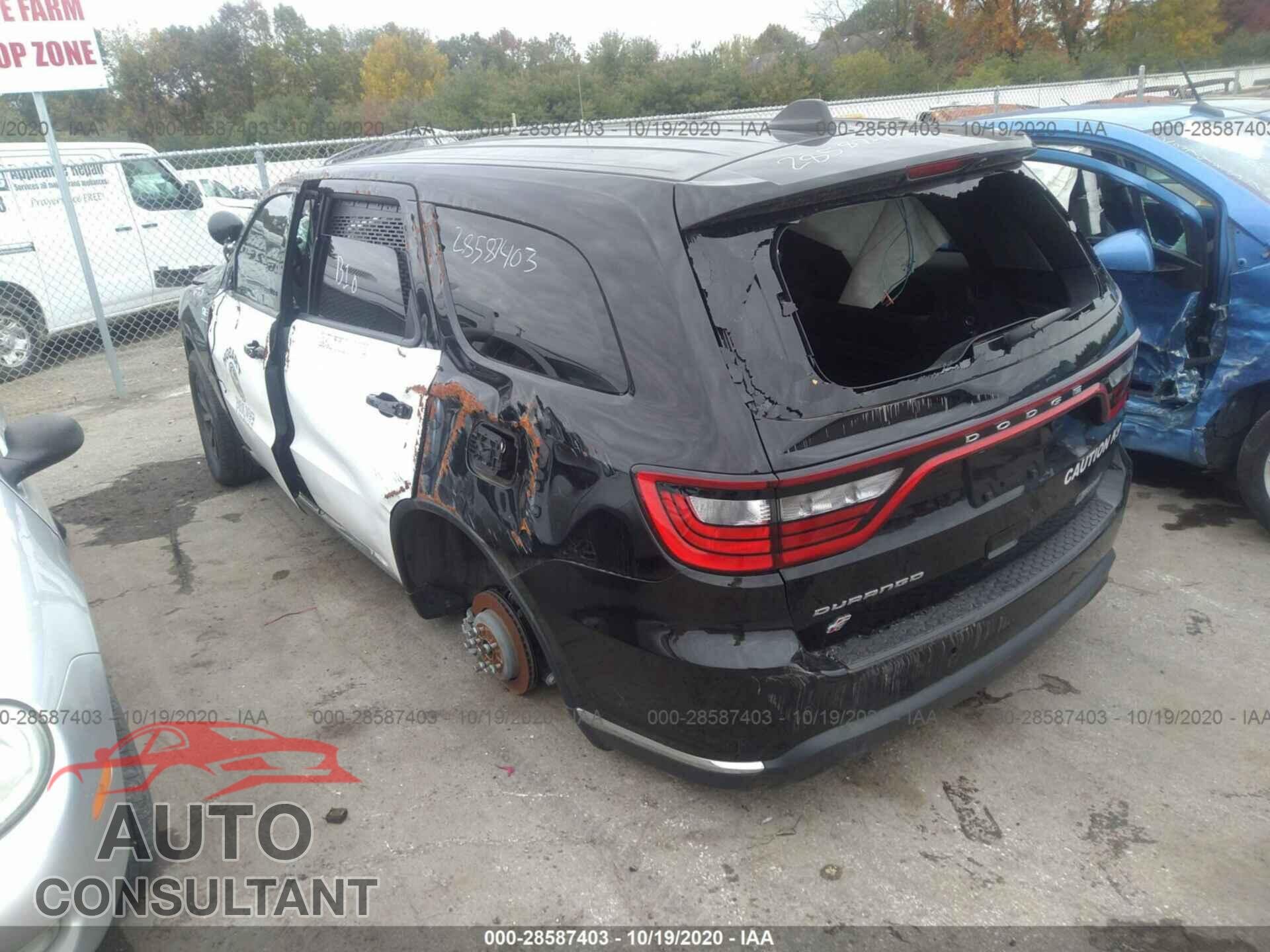 DODGE DURANGO 2019 - 1C4SDJFTXKC652517