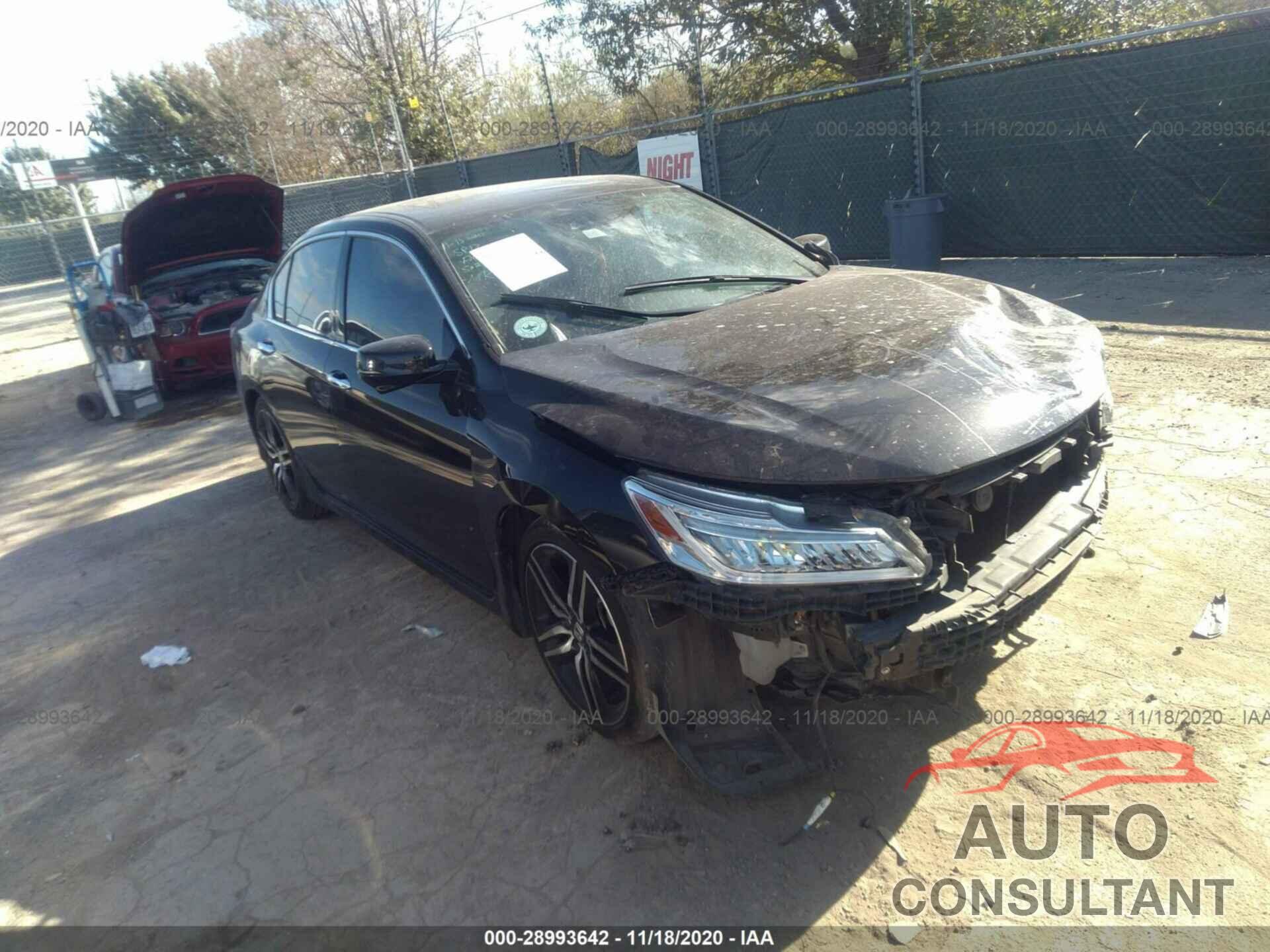 HONDA ACCORD SEDAN 2016 - 1HGCR3F9XGA034317