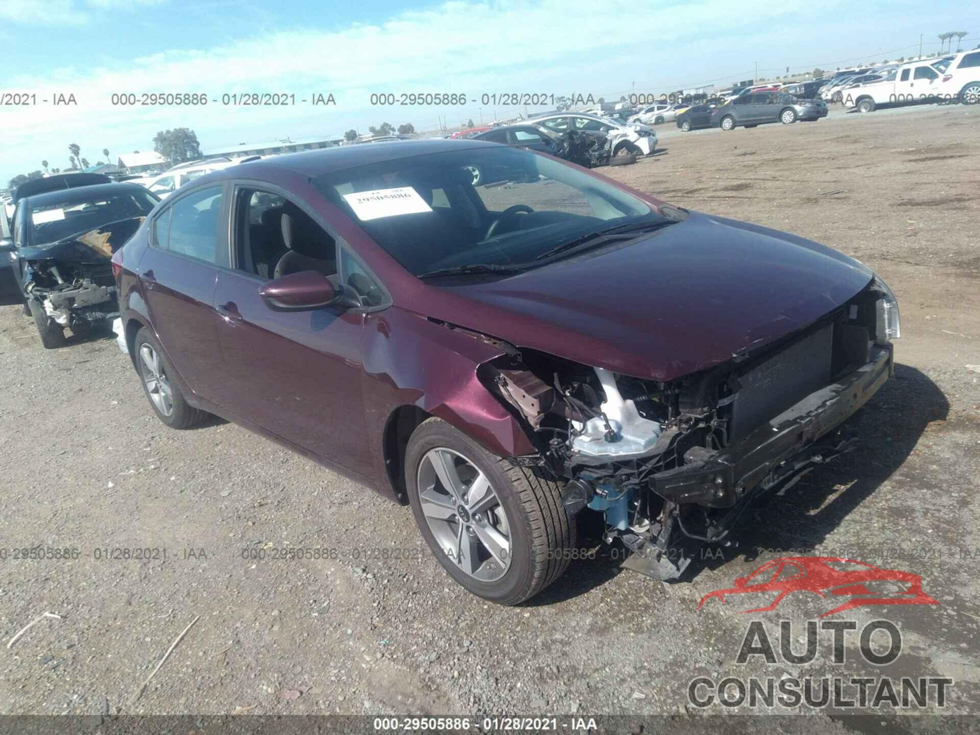 KIA FORTE 2018 - 3KPFL4A75JE176636