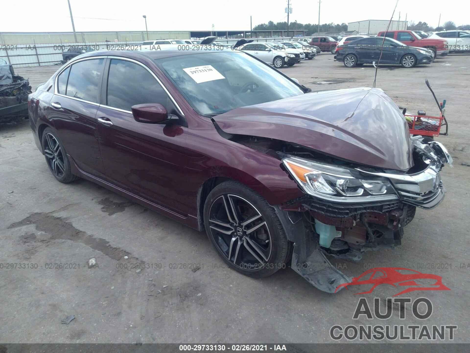 HONDA ACCORD SEDAN 2017 - 1HGCR2F19HA307463
