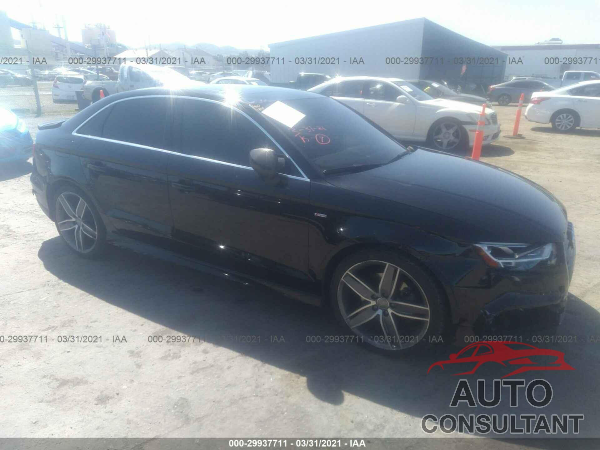 AUDI A3 SEDAN 2018 - WAUJ8GFFXJ1002574