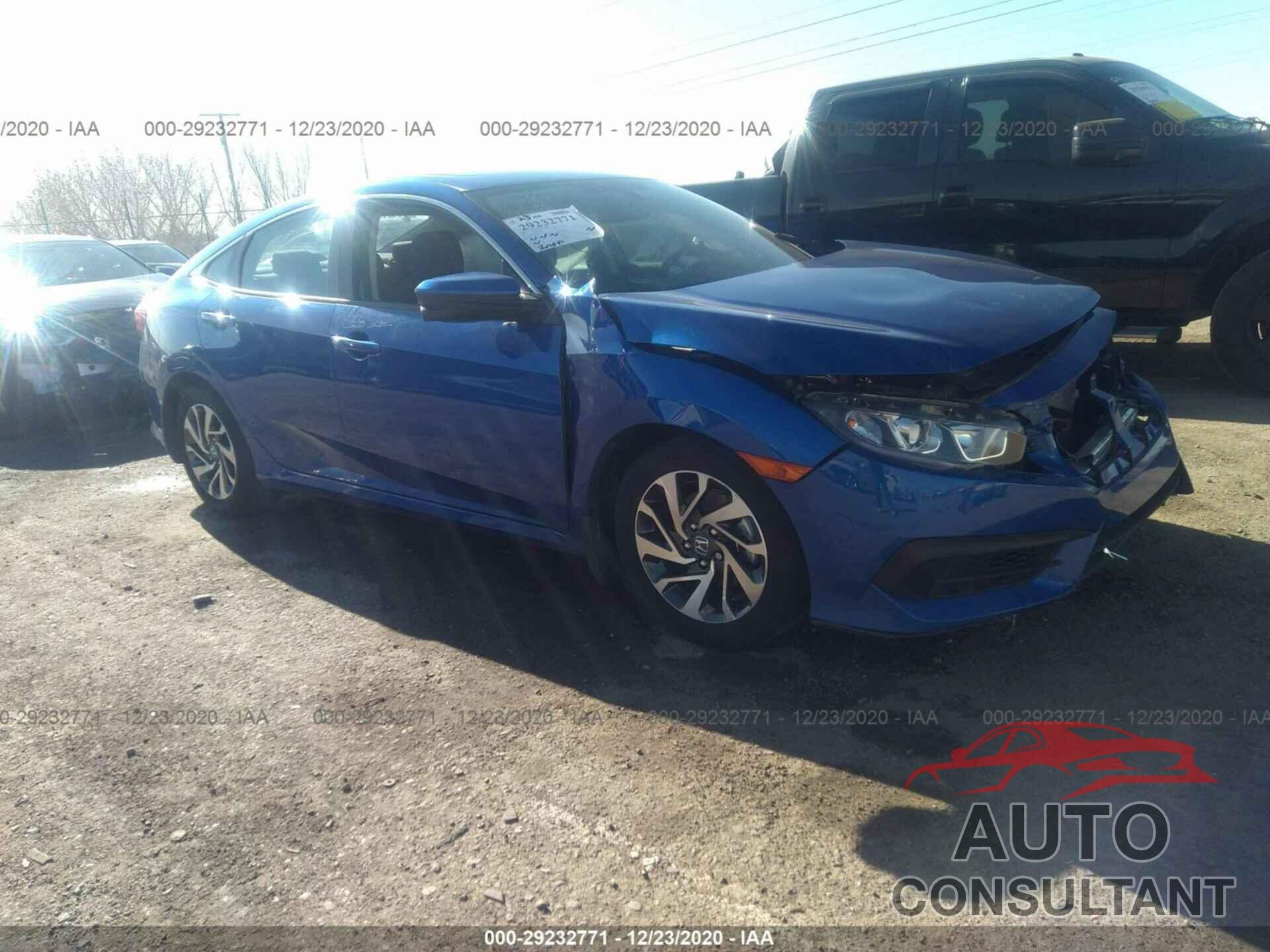 HONDA CIVIC SEDAN 2018 - 2HGFC2F77JH565622