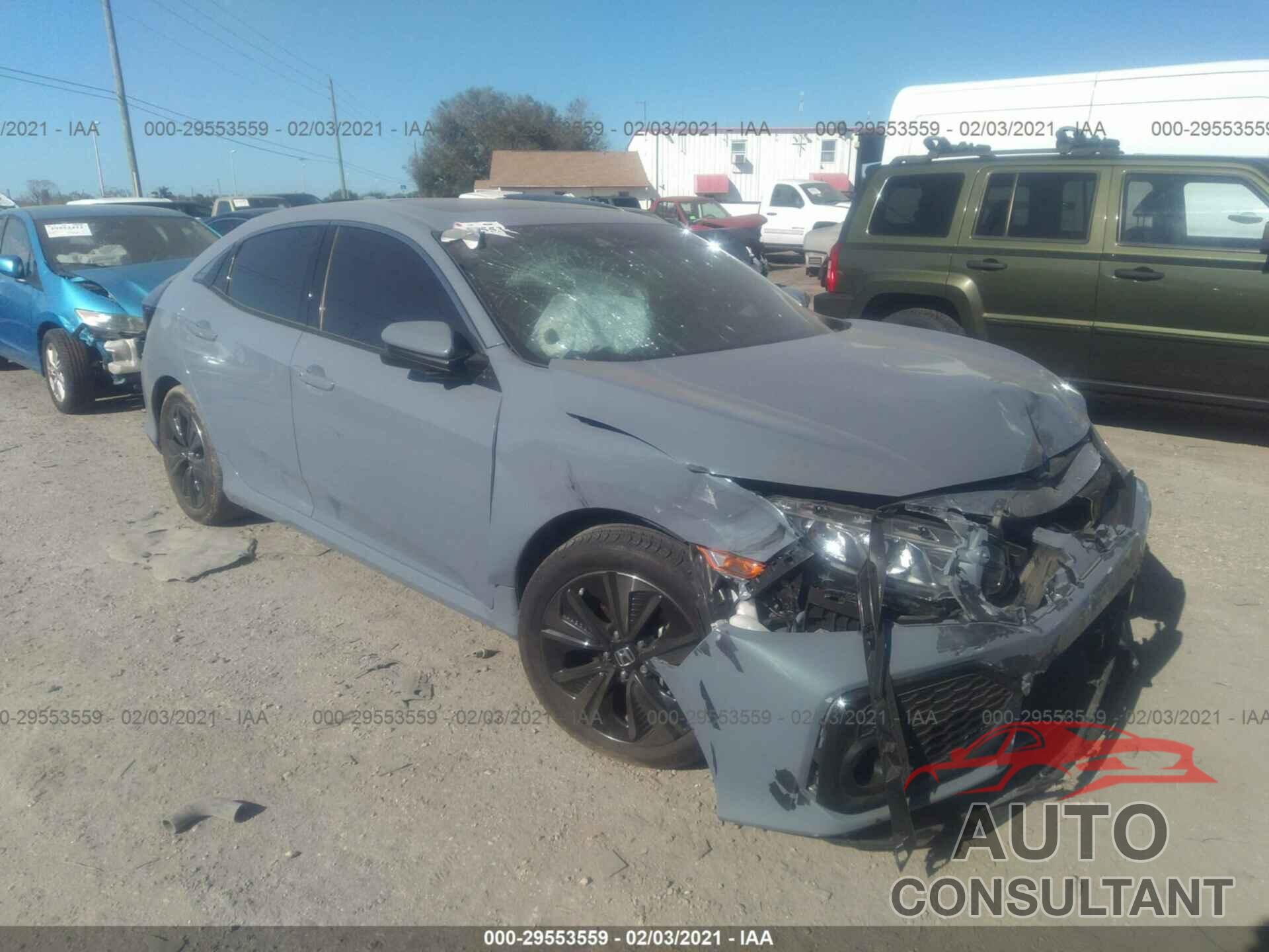 HONDA CIVIC HATCHBACK 2019 - SHHFK7H63KU208611