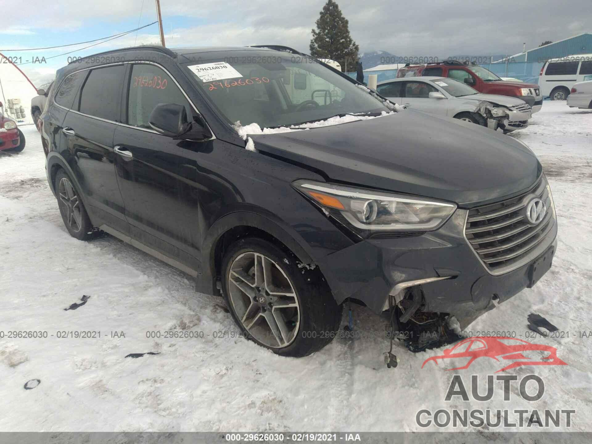 HYUNDAI SANTA FE 2017 - KM8SRDHF9HU176561