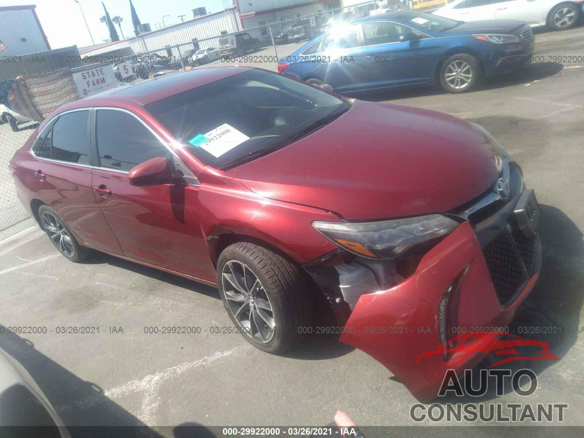 TOYOTA CAMRY 2017 - 4T1BK1FK3HU579079