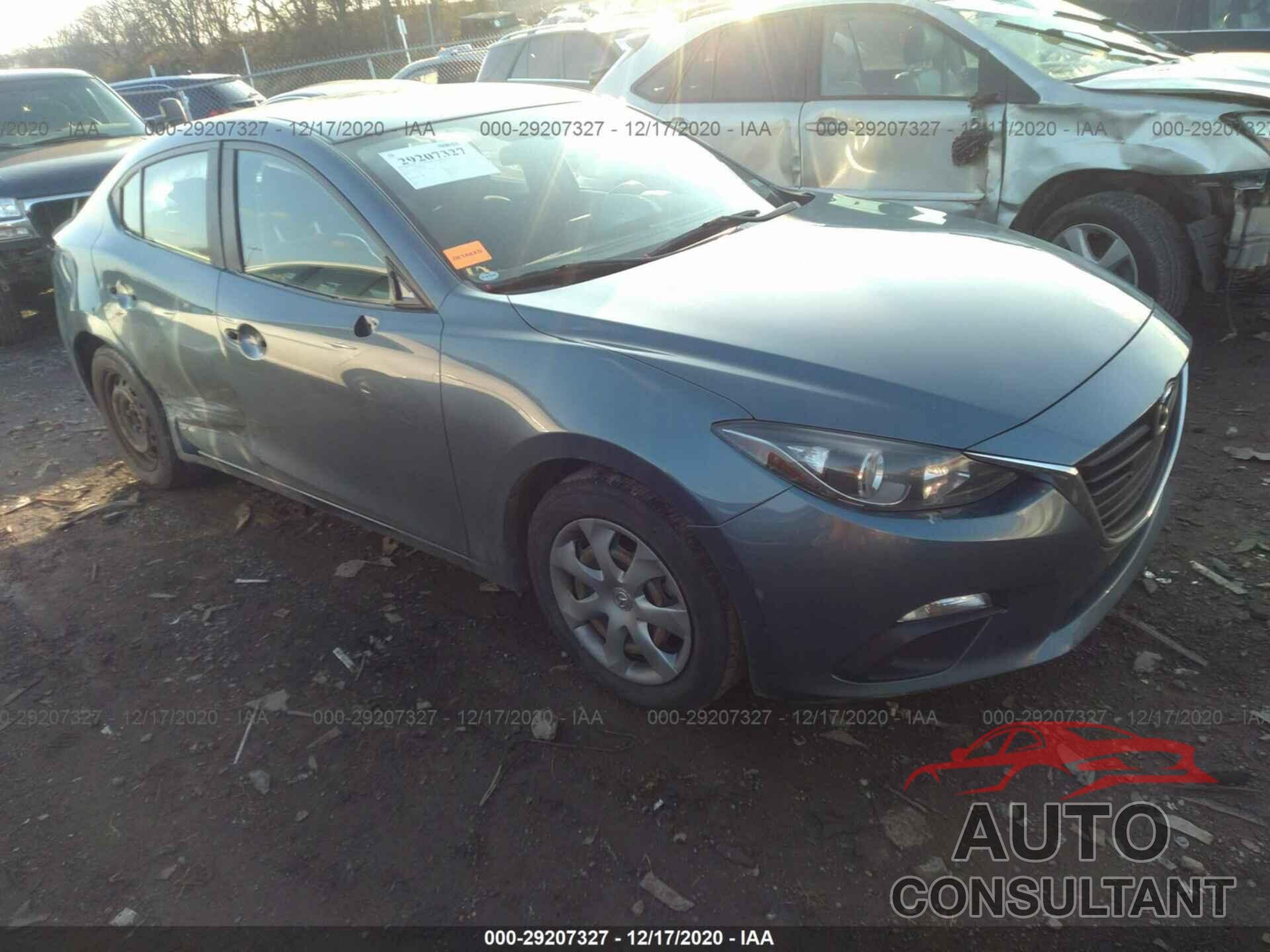 MAZDA MAZDA3 2016 - JM1BM1T75G1328577