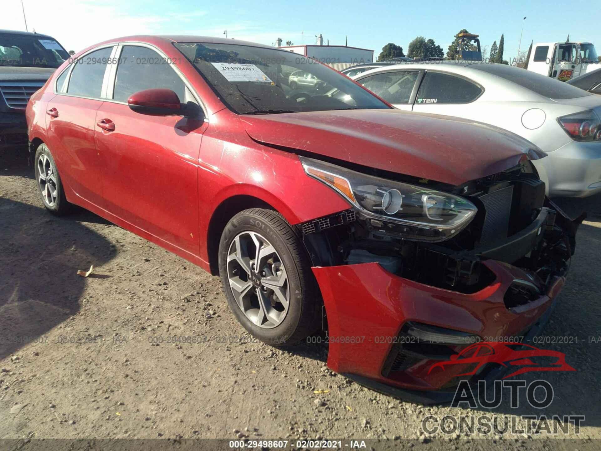 KIA FORTE 2020 - 3KPF24ADXLE206659