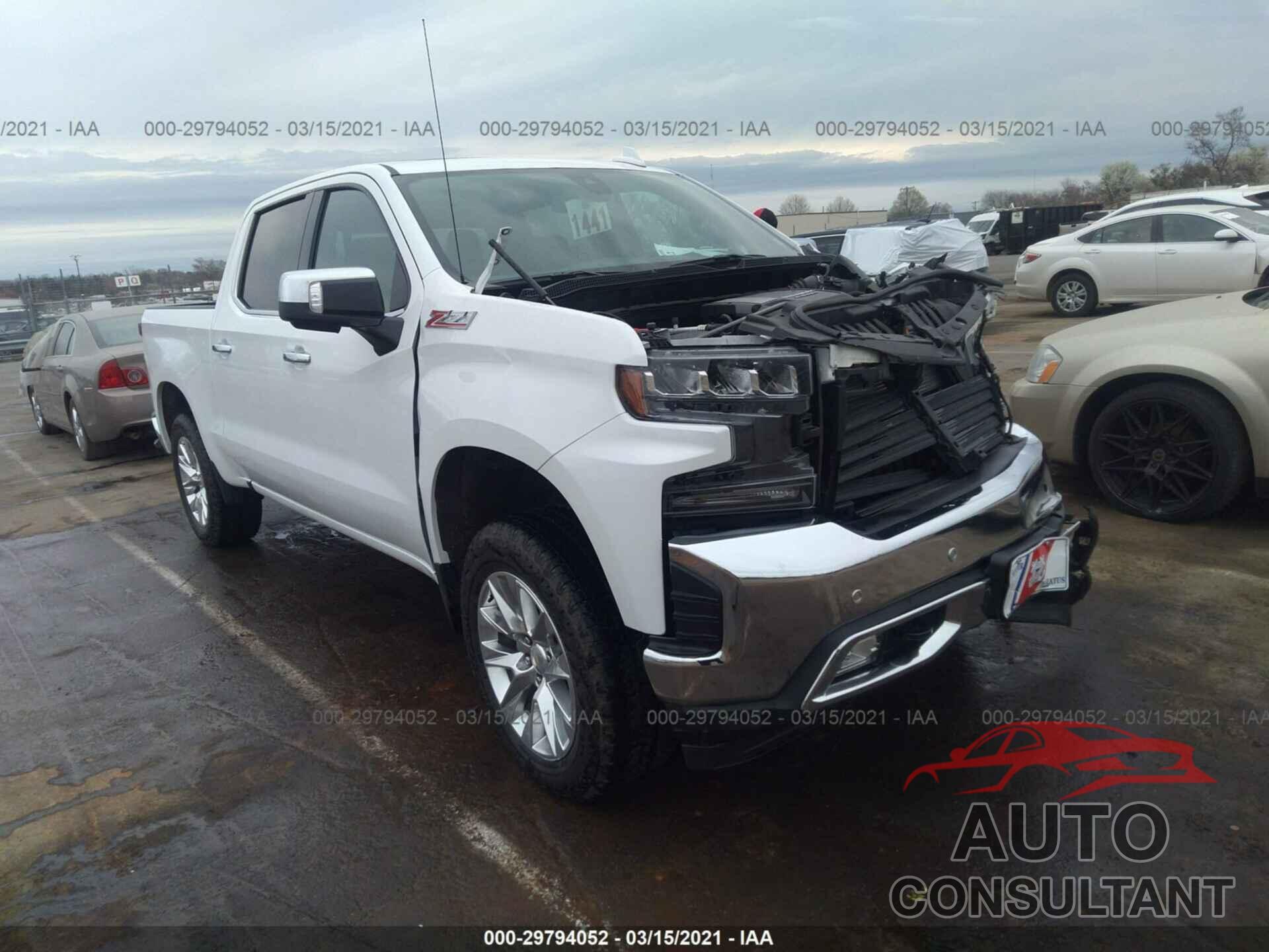 CHEVROLET SILVERADO 1500 2020 - 3GCUYGET7LG378404