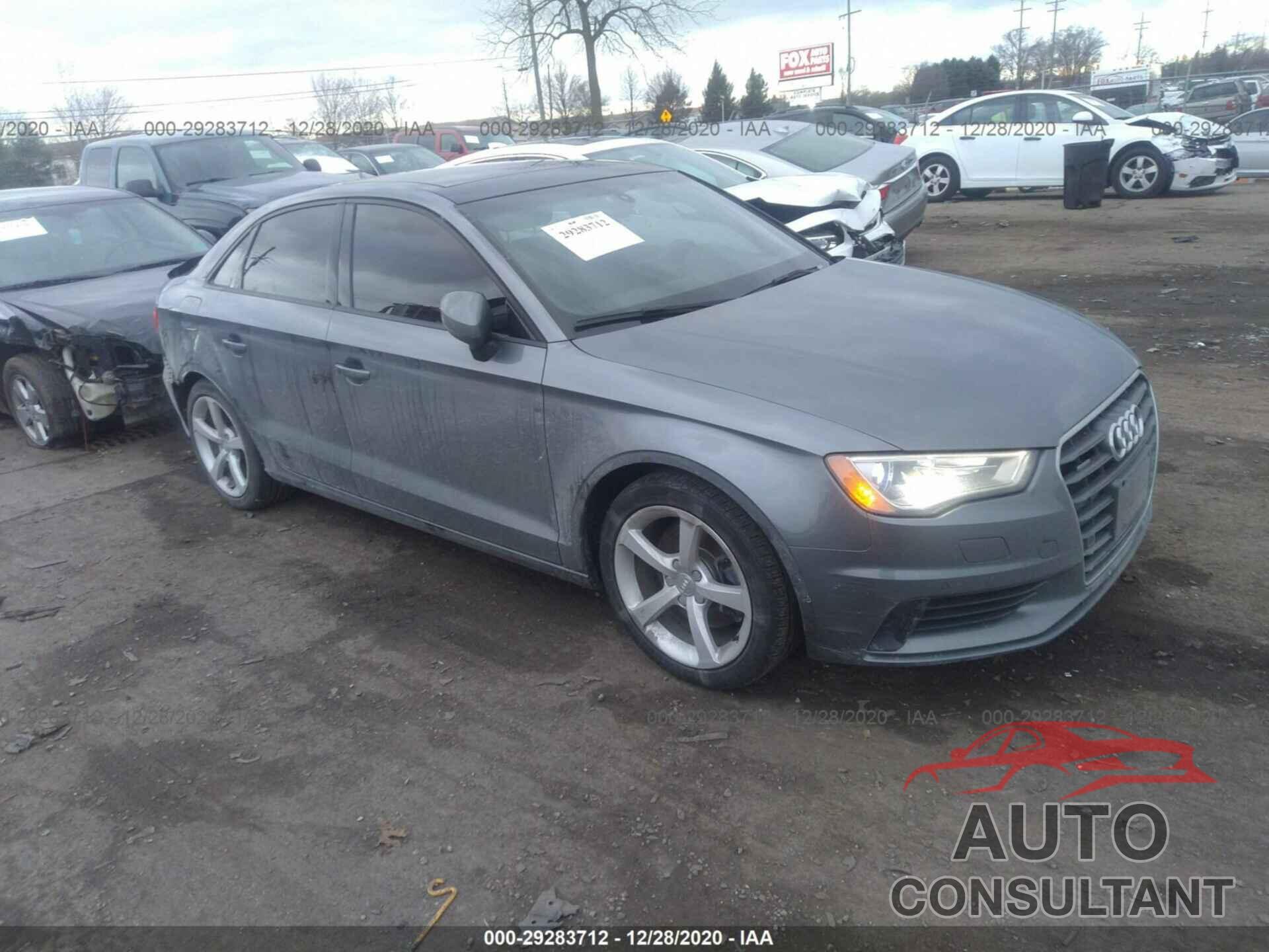 AUDI A3 2016 - WAUB8GFF5G1034037