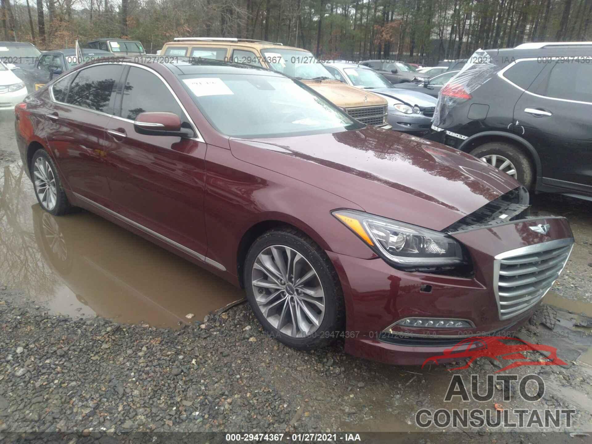 HYUNDAI GENESIS 2016 - KMHGN4JE4GU108556