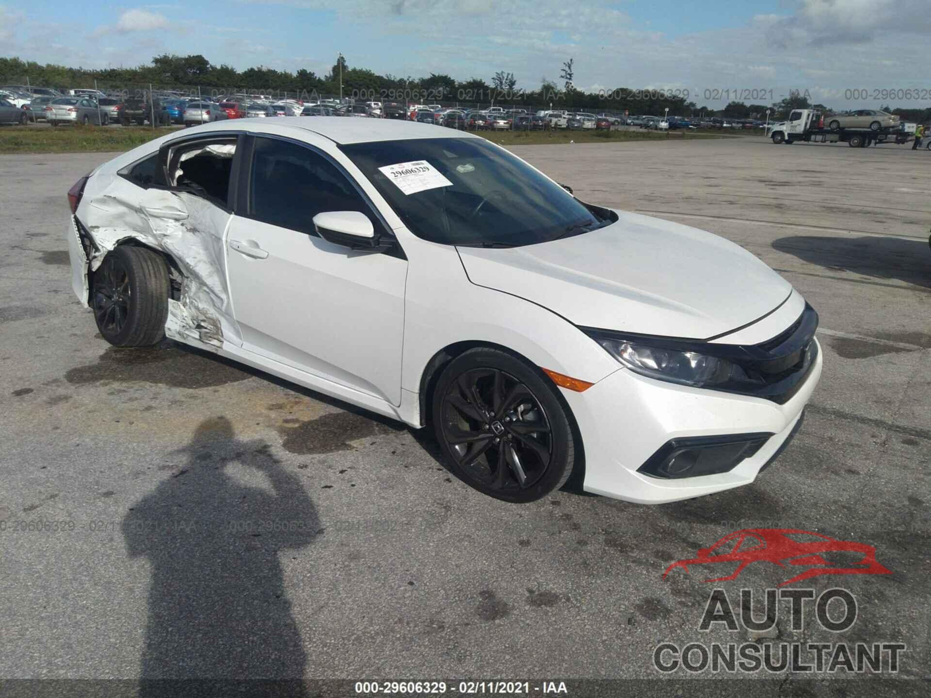 HONDA CIVIC SEDAN 2019 - 19XFC2F88KE034465