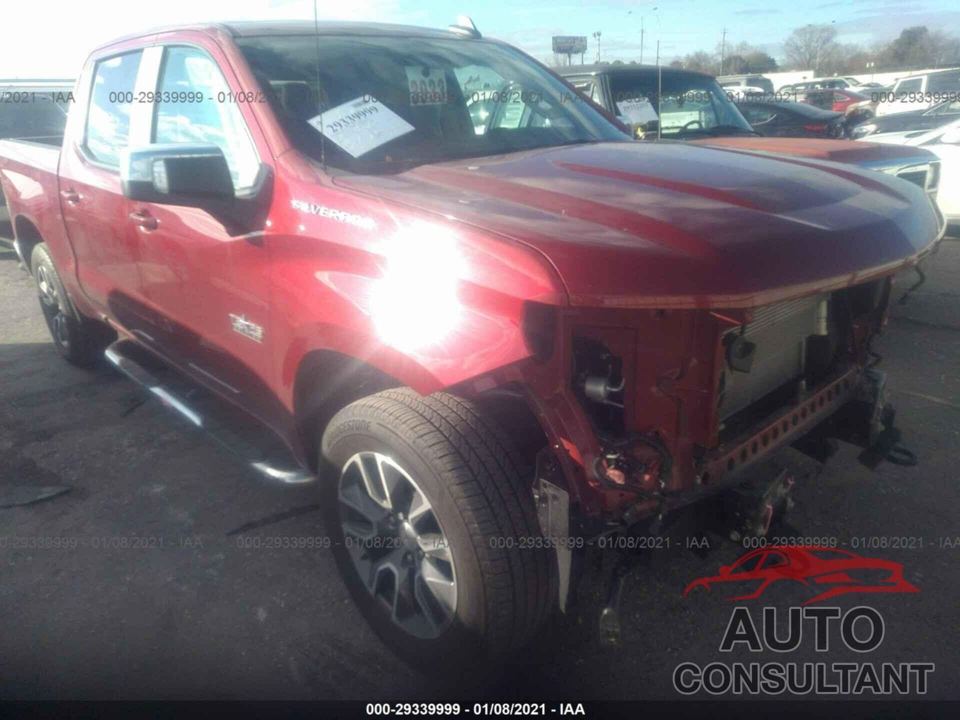 CHEVROLET SILVERADO 1500 2020 - 3GCPWCED7LG254069